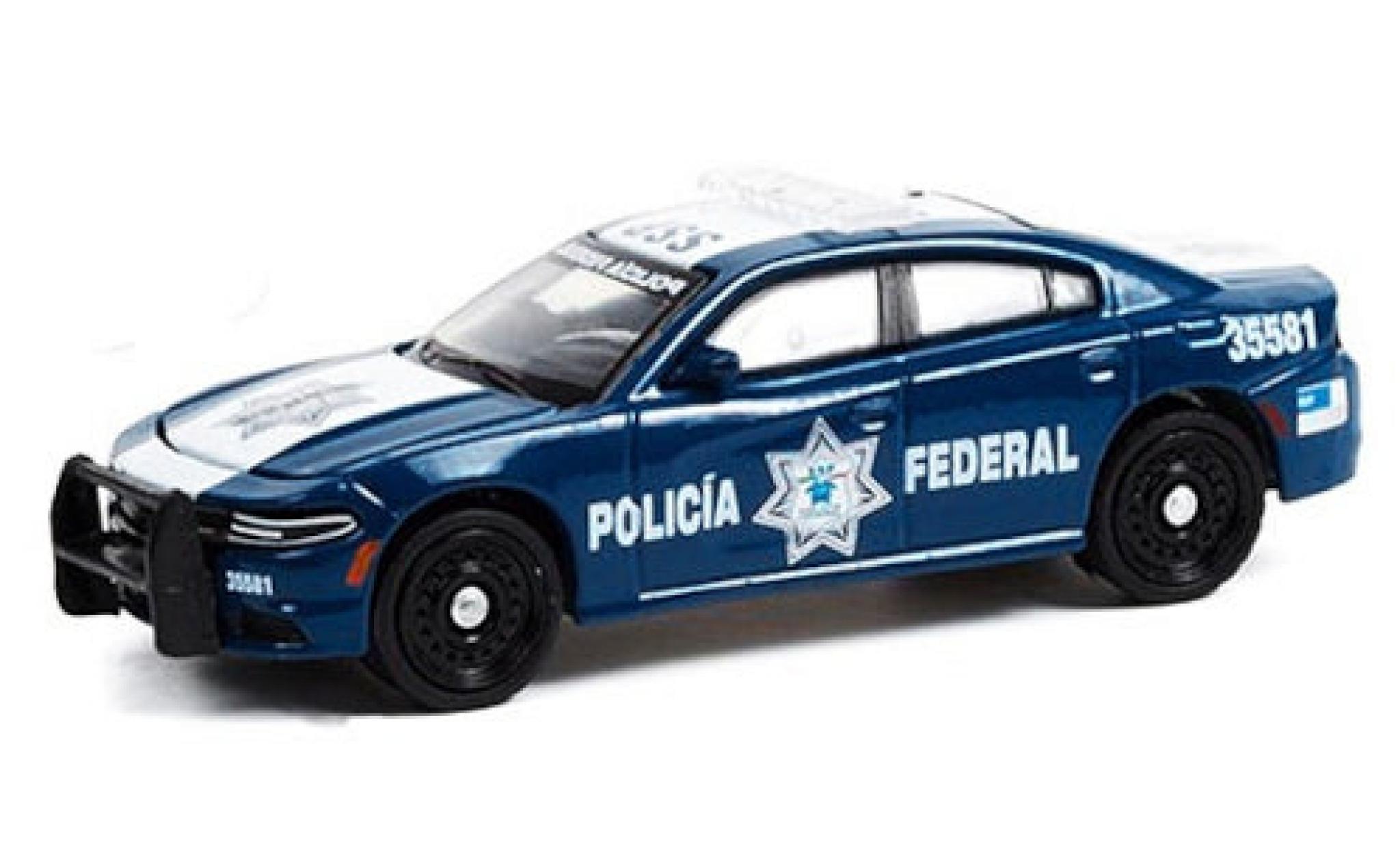 Dodge Charger 1/64 Greenlight Policia Federal SSP 2017 modelauto