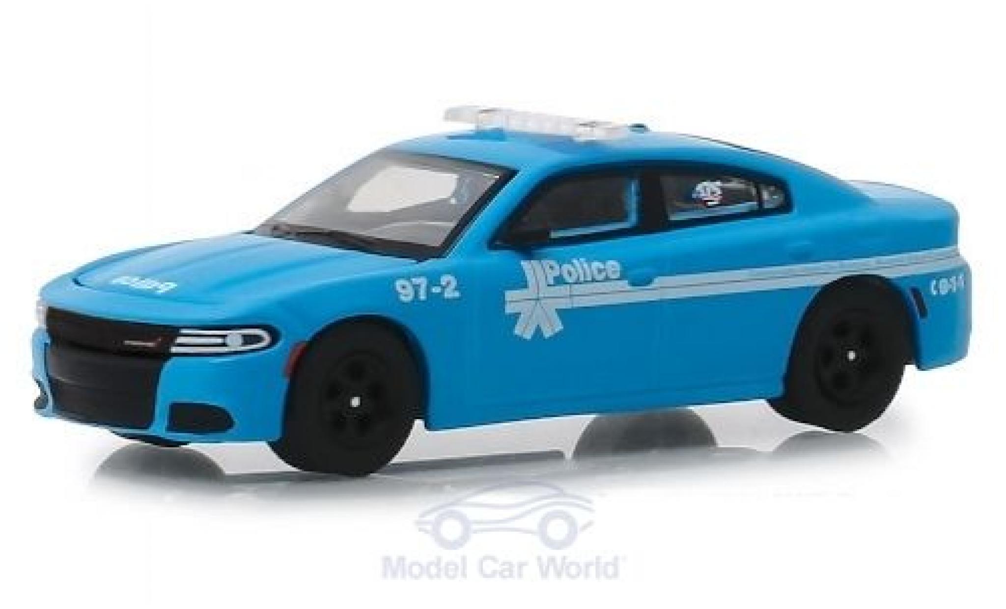 Dodge Charger 1/64 Greenlight Pursuit Montreal Politie 2018 modelauto