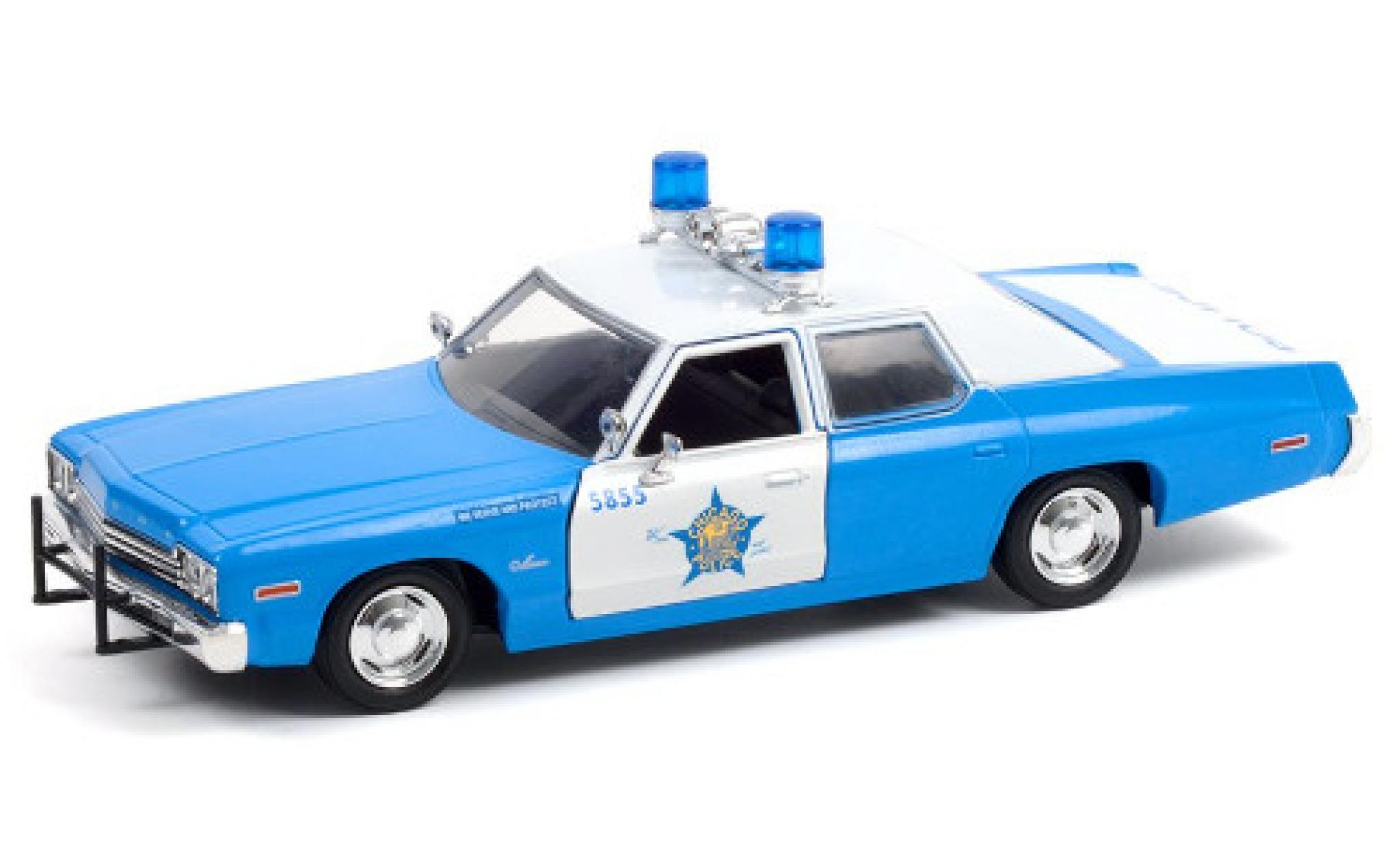 Dodge Monaco 1/24 Greenlight Chicago Politie Department 1974 modelauto