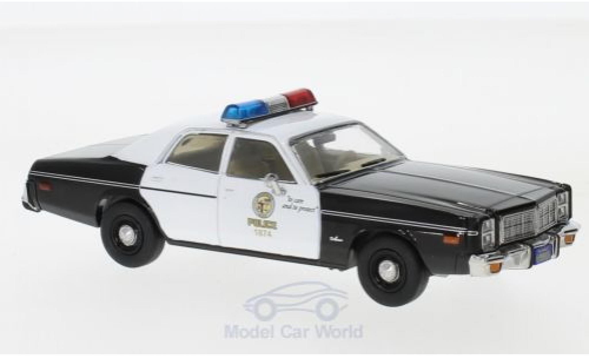 Dodge Monaco 1/43 Greenlight Politie Interceptor The Terminator 1977 modelauto