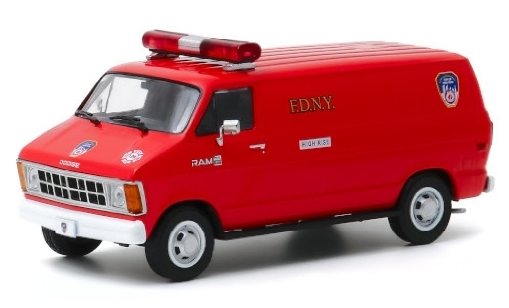Dodge RAM 1/43 Greenlight B 150 FDNY 1983 modelauto