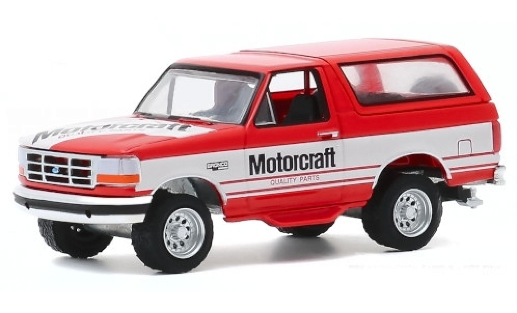 Ford Bronco 1/64 Greenlight Motorcraft Quality Parts 1994 modelauto