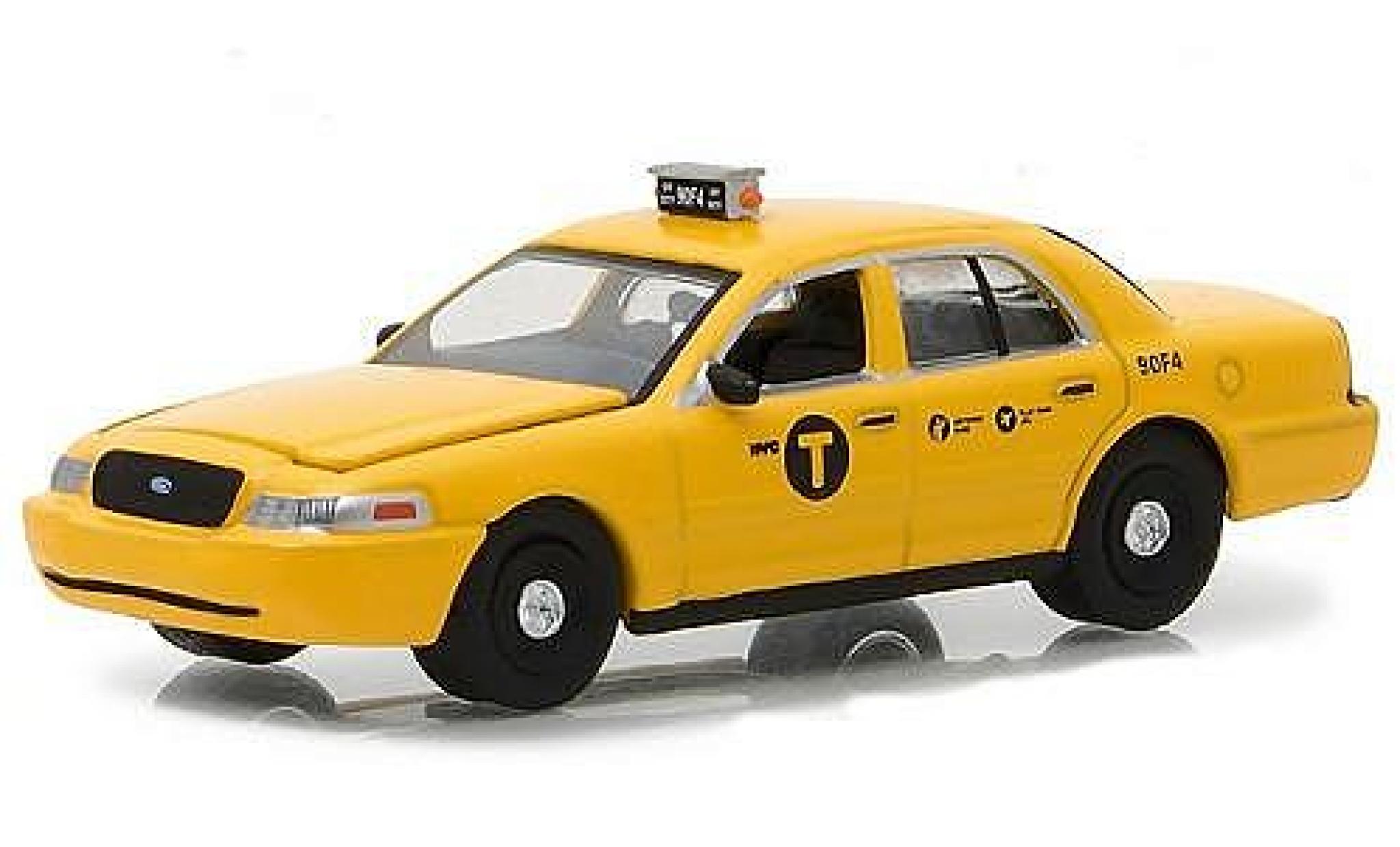 Ford Crown 1/64 Greenlight Victoria geel Film John Wick 2008 modelauto