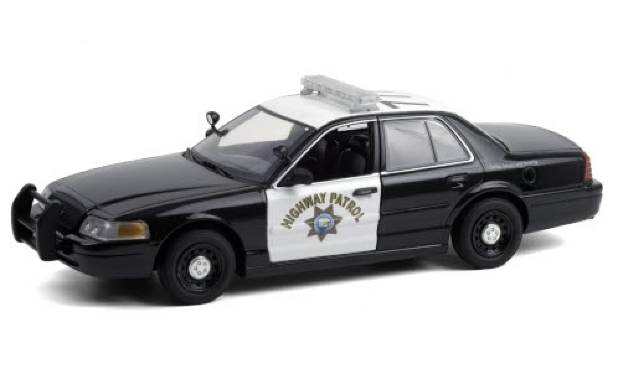 Ford Crown 1/24 Greenlight Victoria Politie Interceptor California Highway Patrol 2008 modelauto