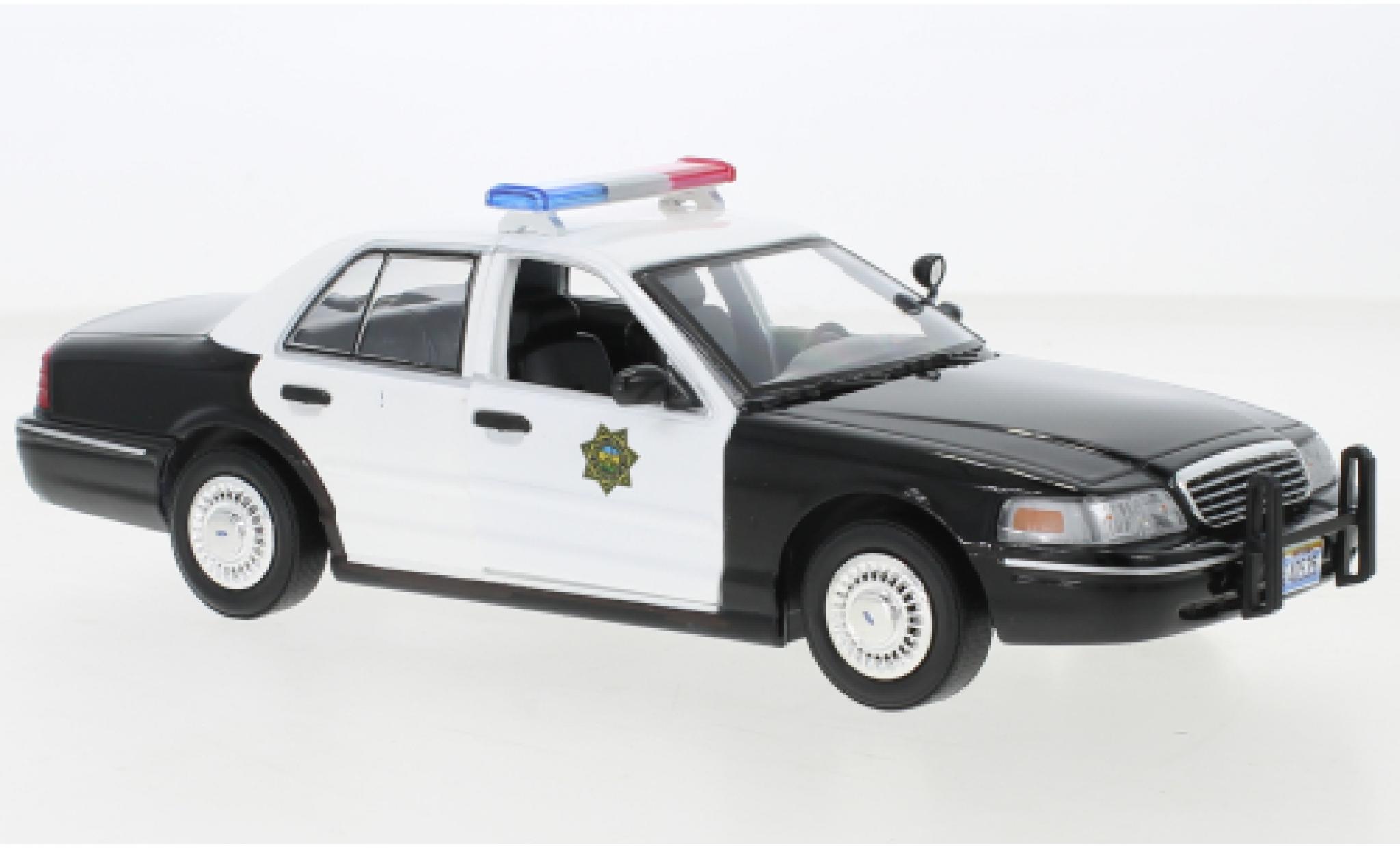Ford Crown 1/24 Greenlight Victoria Politie Interceptor Reno 911! 1998 1:24 modelauto
