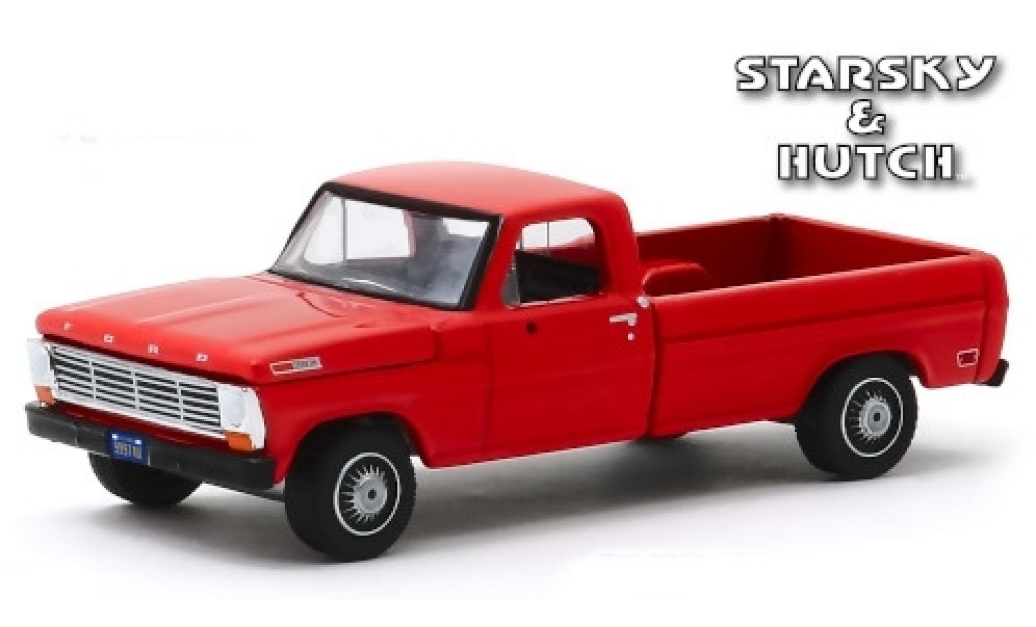 Ford F-1 1/64 Greenlight 00 rood Starsky & Hutch 1969 modelauto