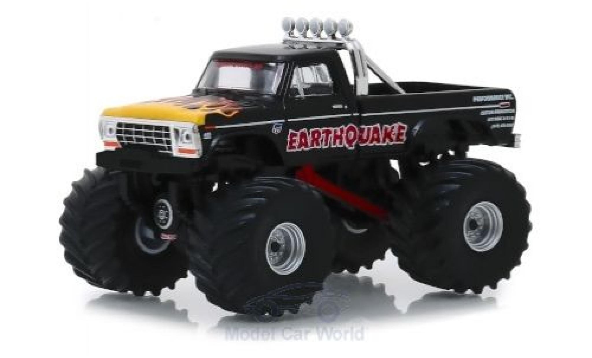 Ford F-250 1/64 Greenlight Earthquake 1975 modelauto