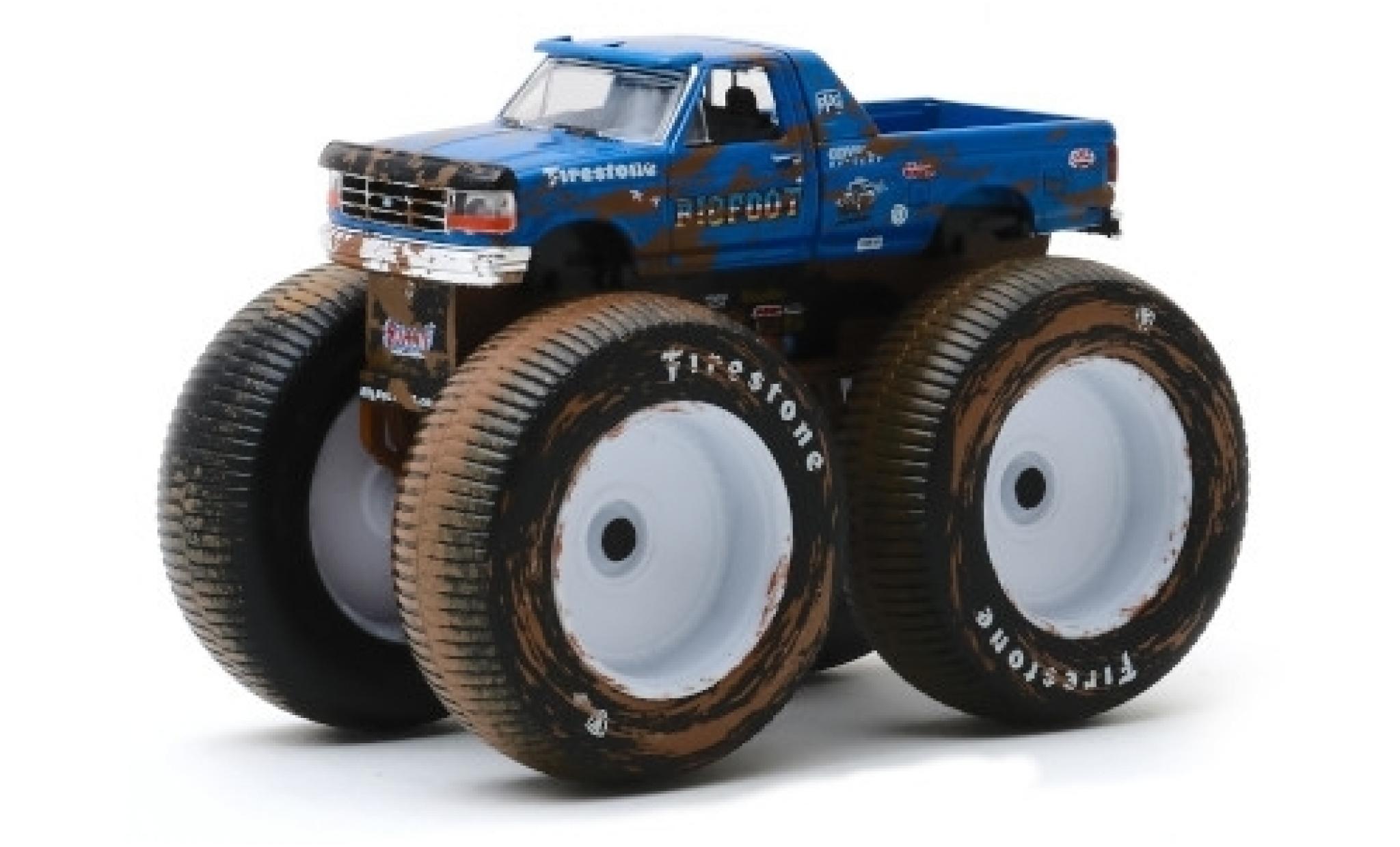 Ford F-250 1/64 Greenlight Monster Truck Bigfoot No.5 1996 modelauto