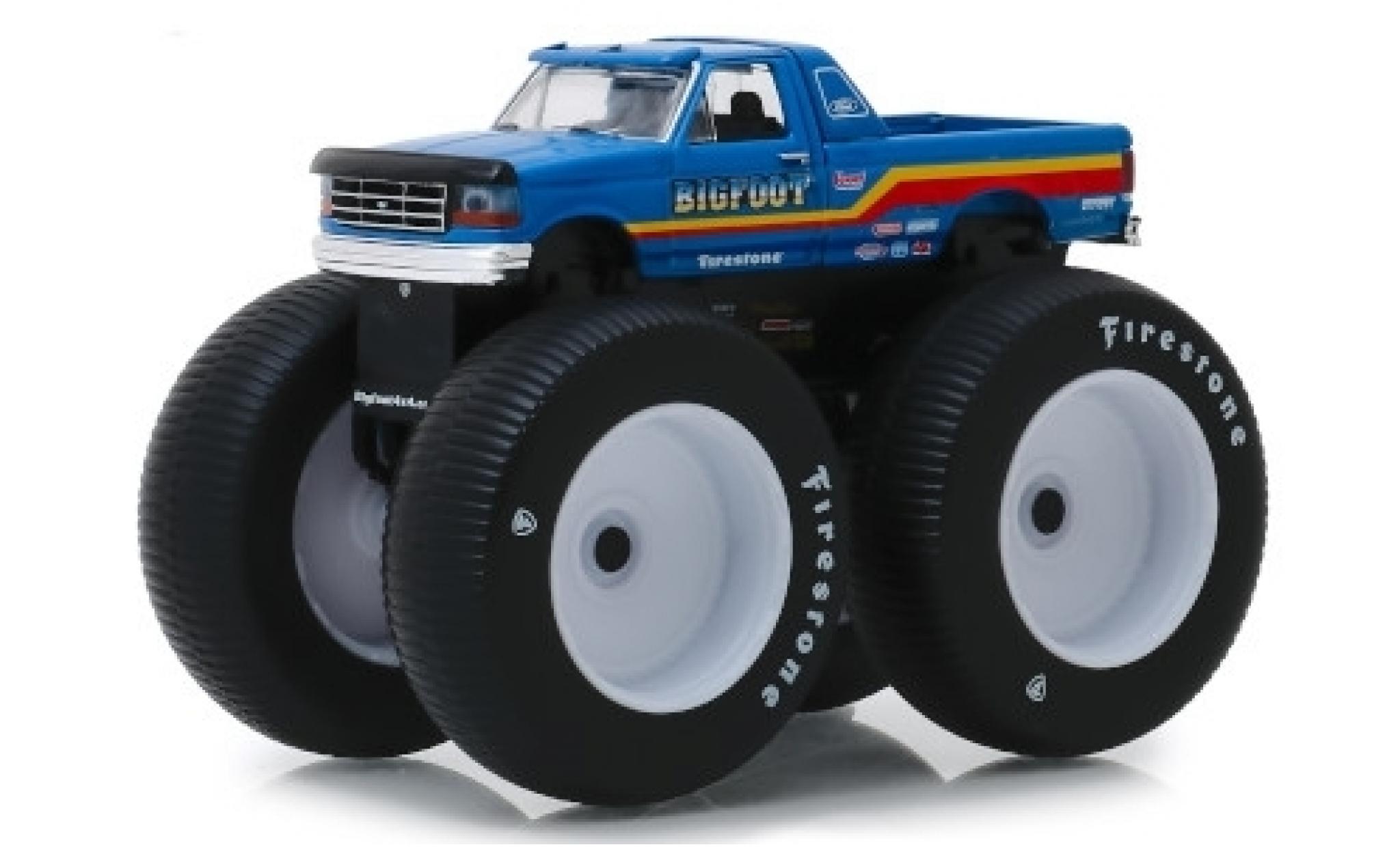 Ford F-250 1/64 Greenlight Monster Truck Bigfoot No.7 1996 modelauto