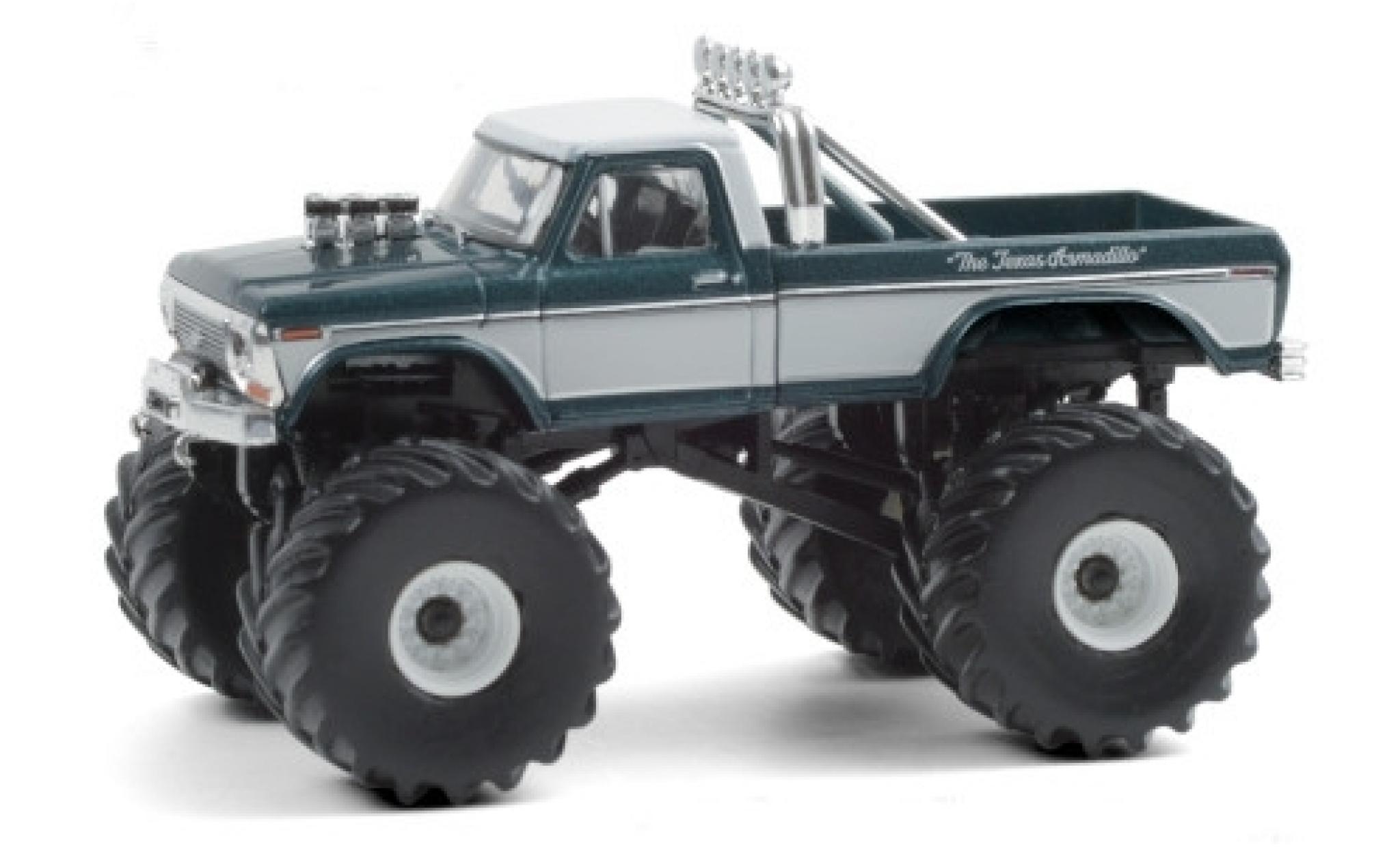 Ford F-250 1/64 Greenlight Monster Truck Texas Armadillo 1979 modelauto