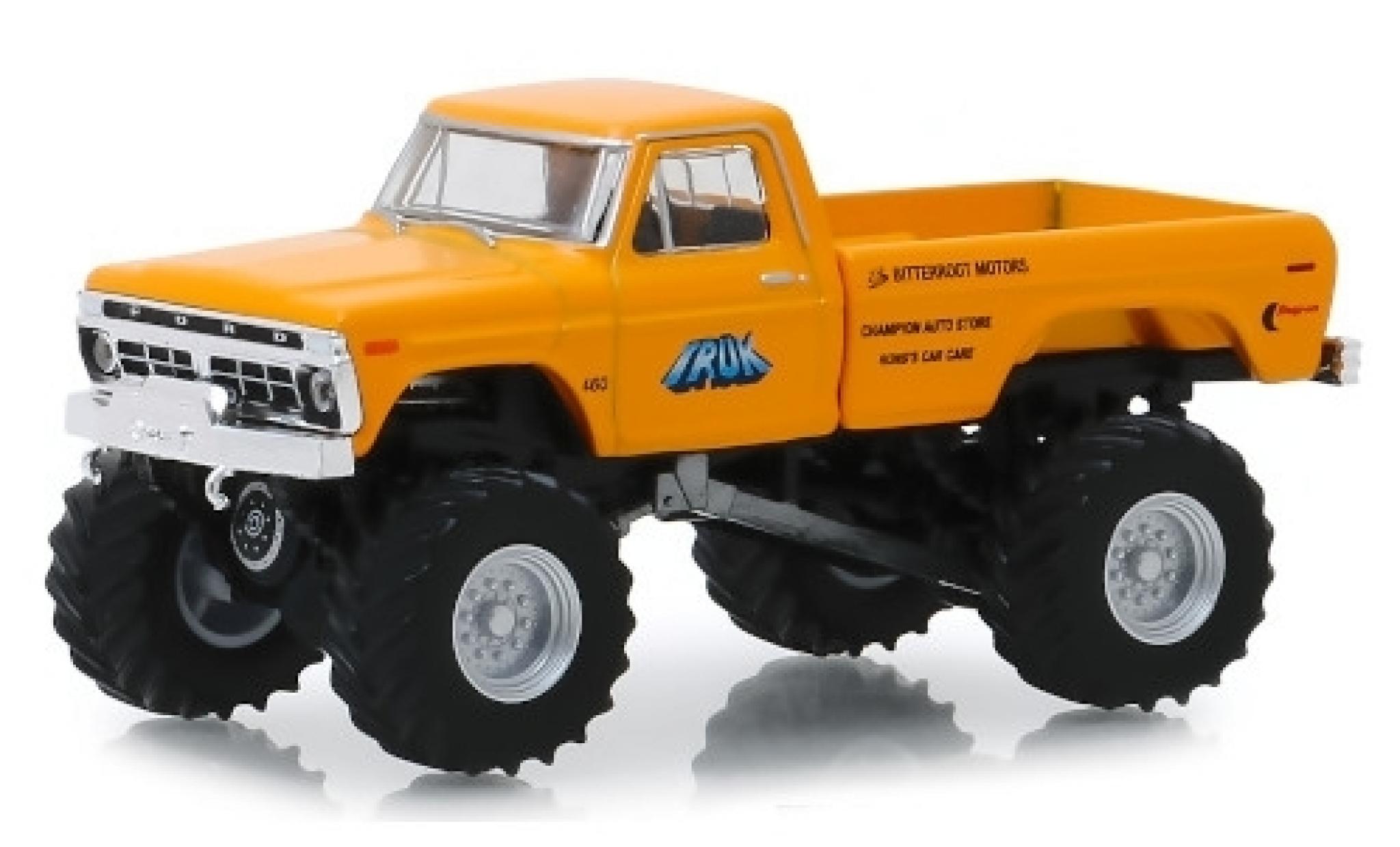 Ford F-250 1/64 Greenlight Monster Truck Truk 1977 modelauto