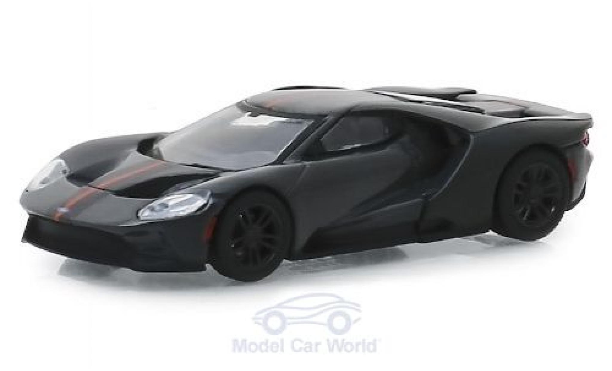 Ford GT 1/64 Greenlight grijs 2019 modelauto