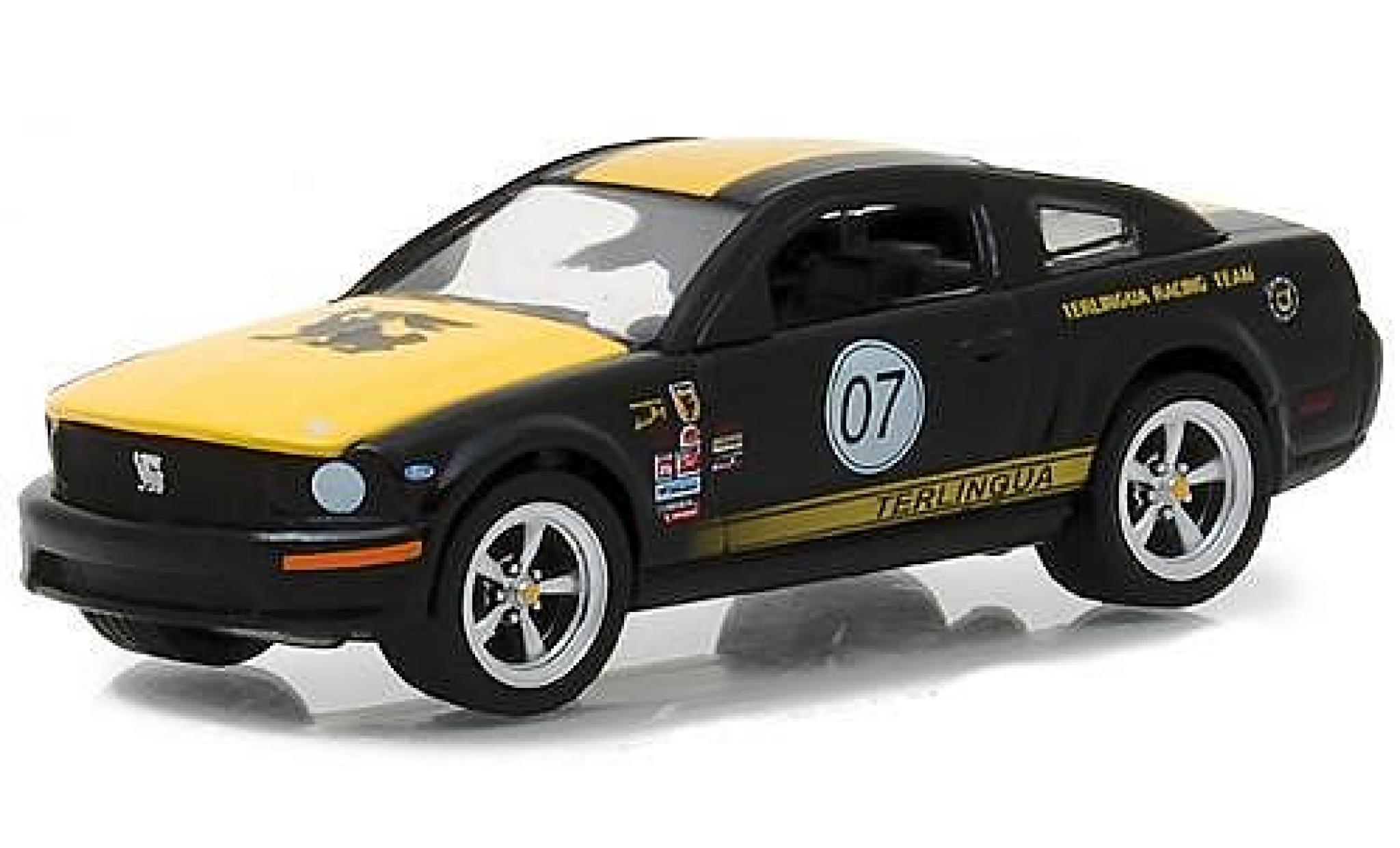 Ford Mustang 1/64 Greenlight 2008 Terlingua Team Car 07 modelauto