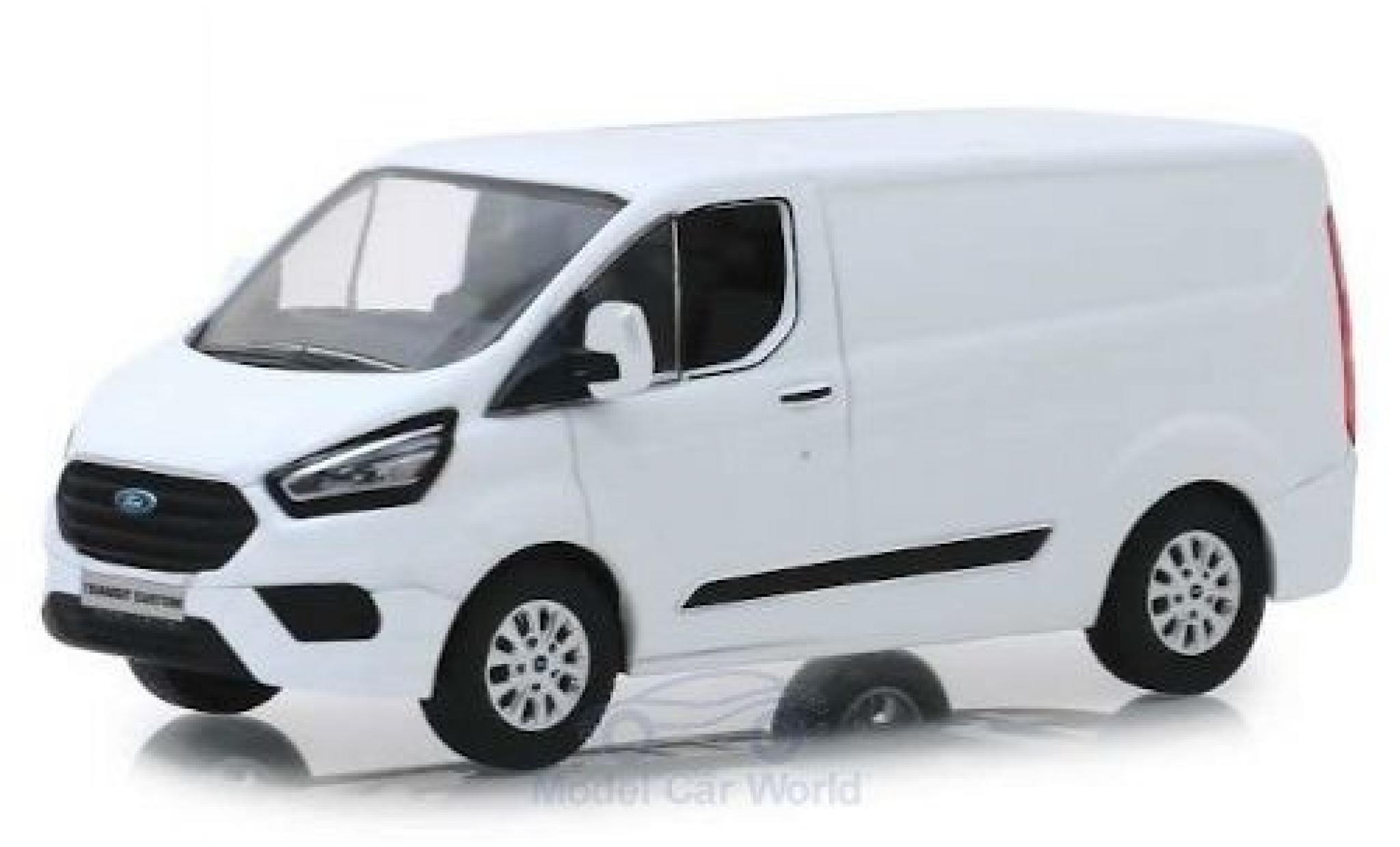 Ford Transit 1/43 Greenlight Custom (V362) MCA wit 2018 modelauto