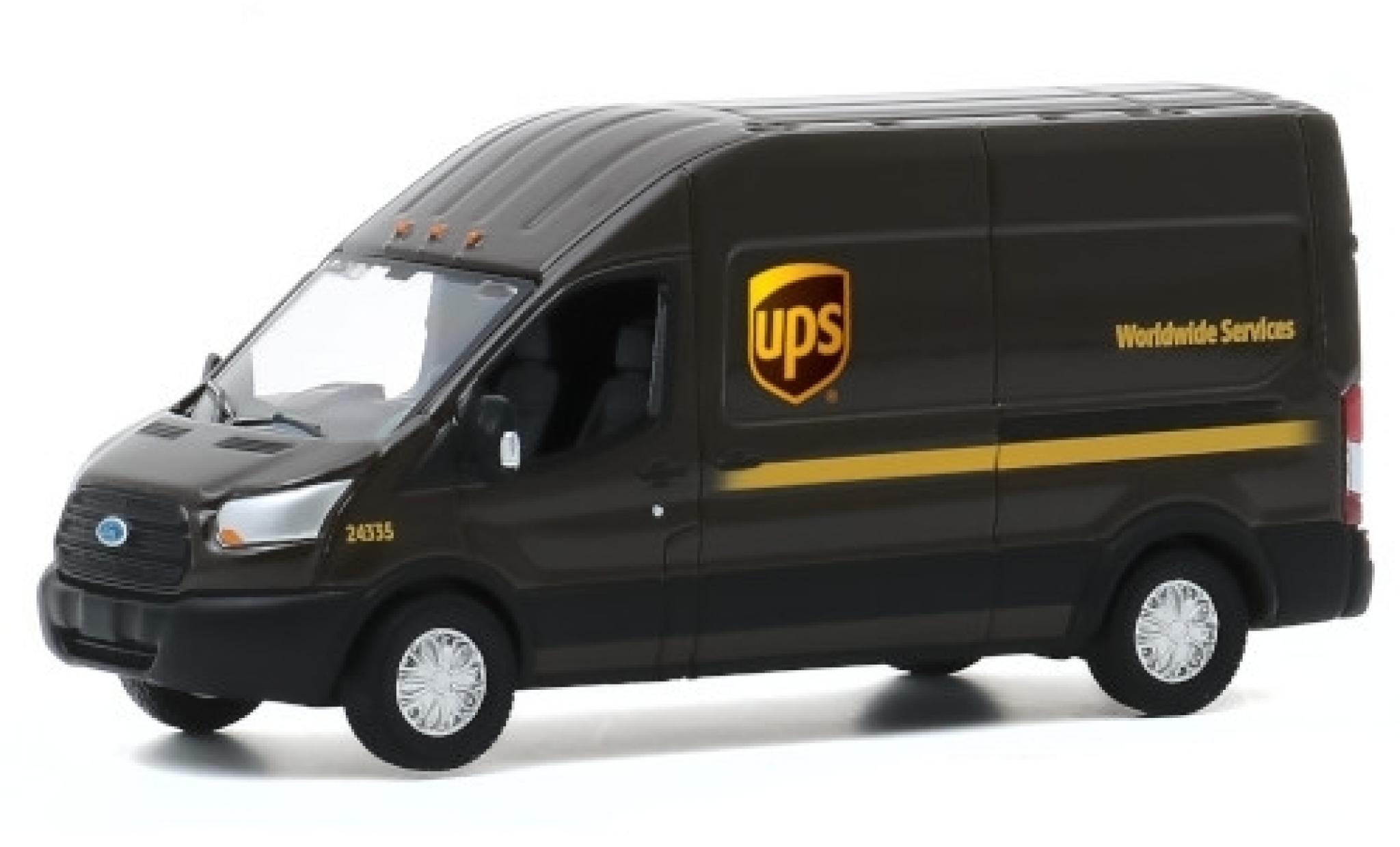 Ford Transit 1/64 Greenlight UPS 2019 modelauto
