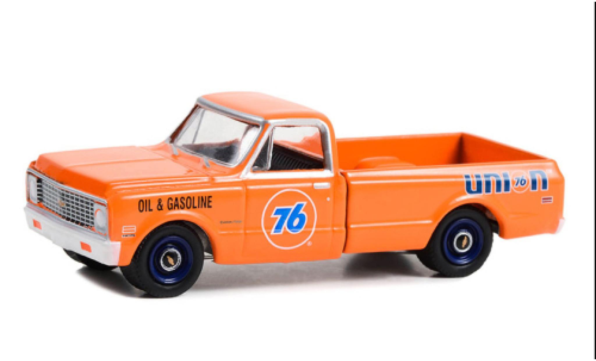 Chevrolet C-10 1/64 Greenlight Pick Up Union 76 1972 modelauto