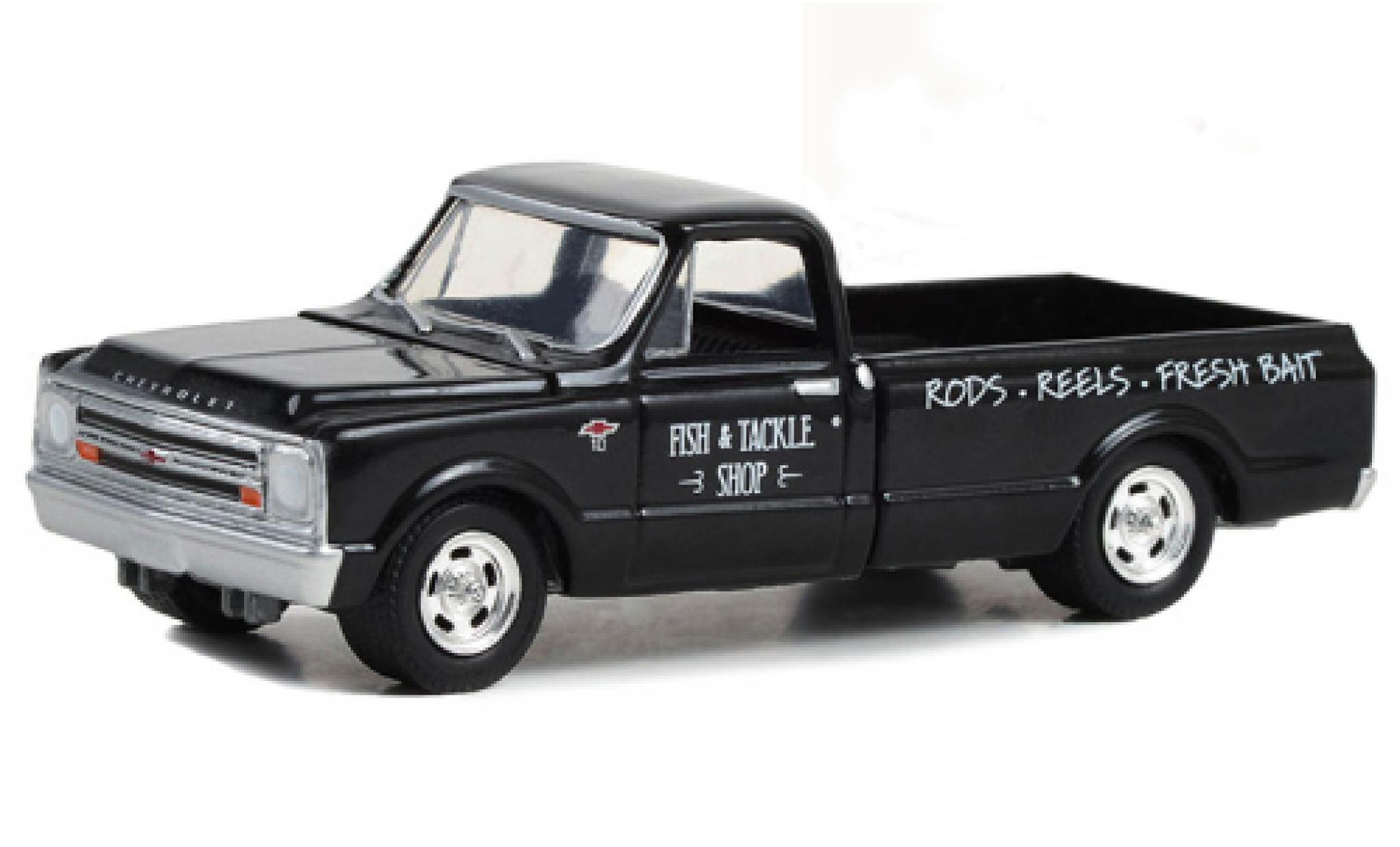 Chevrolet C-10 1/64 Greenlight Poisson & Tackle Shop 1968 modelauto