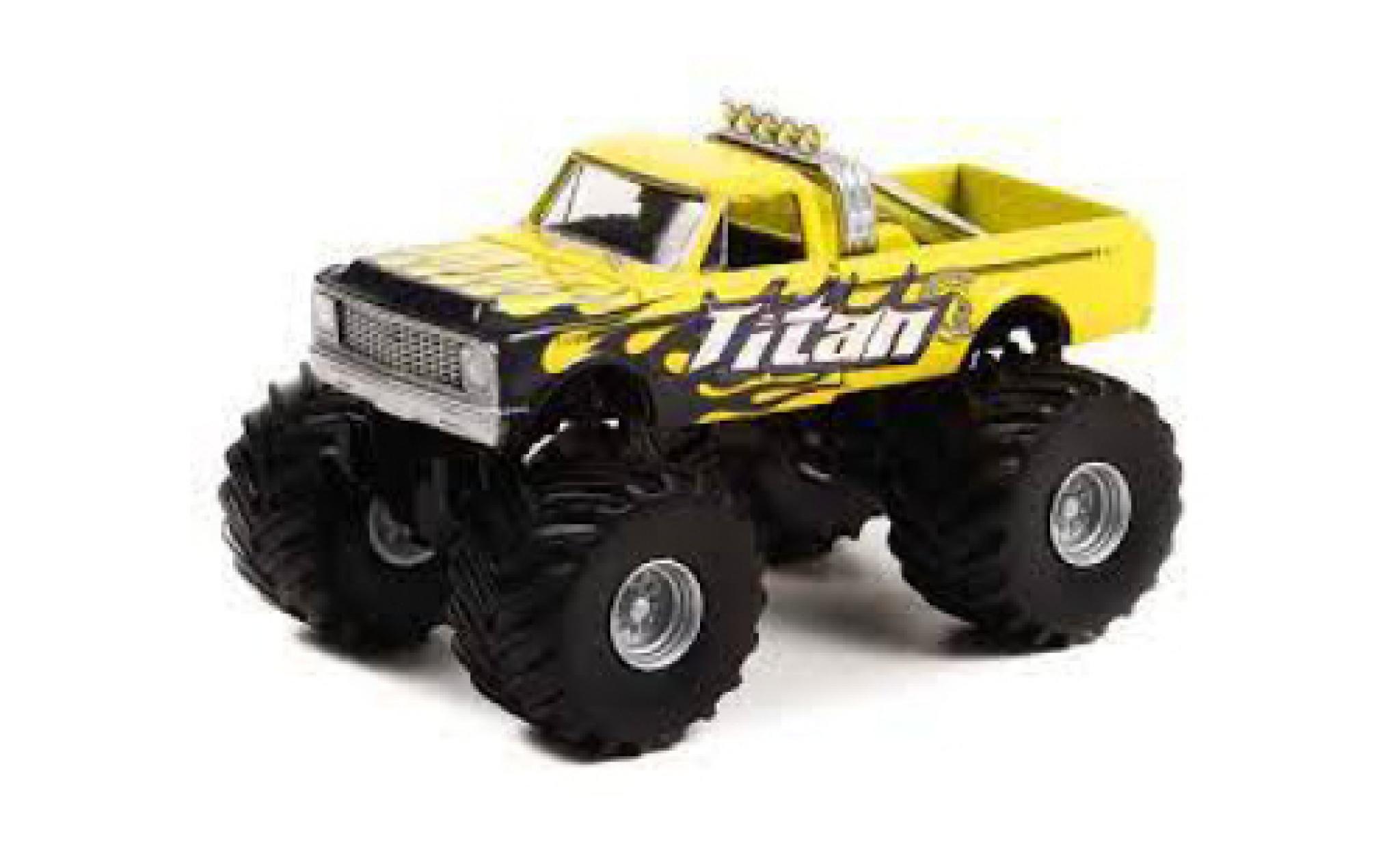 Chevrolet C-10 1/64 Greenlight Titan 1972 modelauto