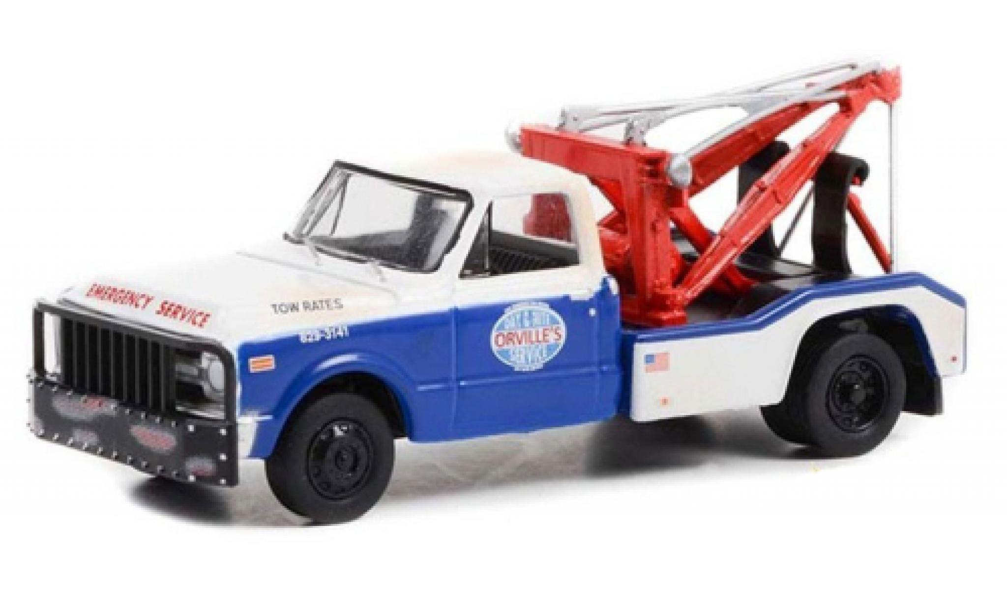 Chevrolet C-30 1/64 Greenlight Abschleppwagen Orvilles Day & Nite 1969 modelauto