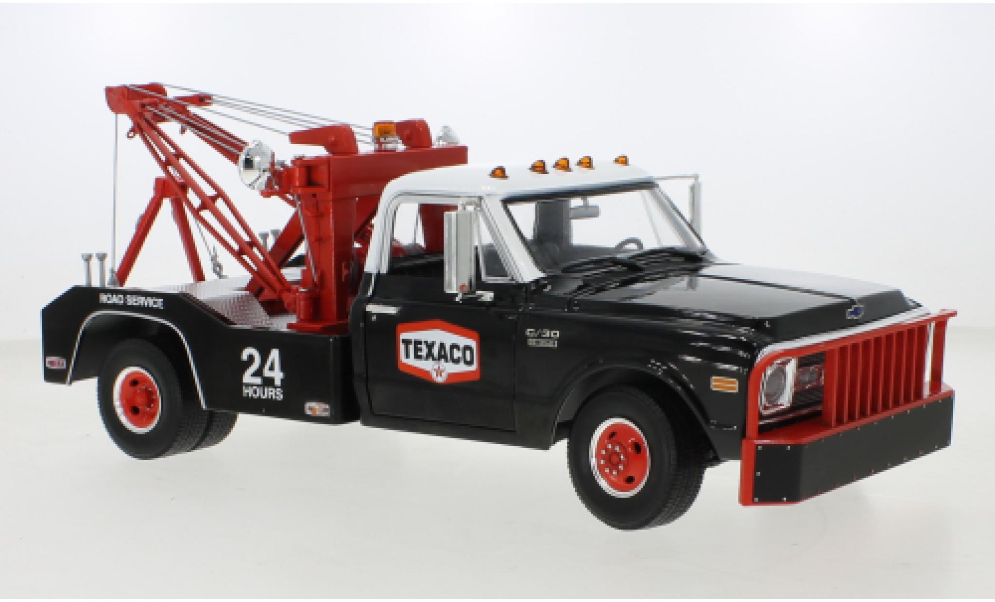 Chevrolet C-30 1/18 Greenlight Dually Wrecker Texaco - 24 Hours Road Service 1970 modelauto