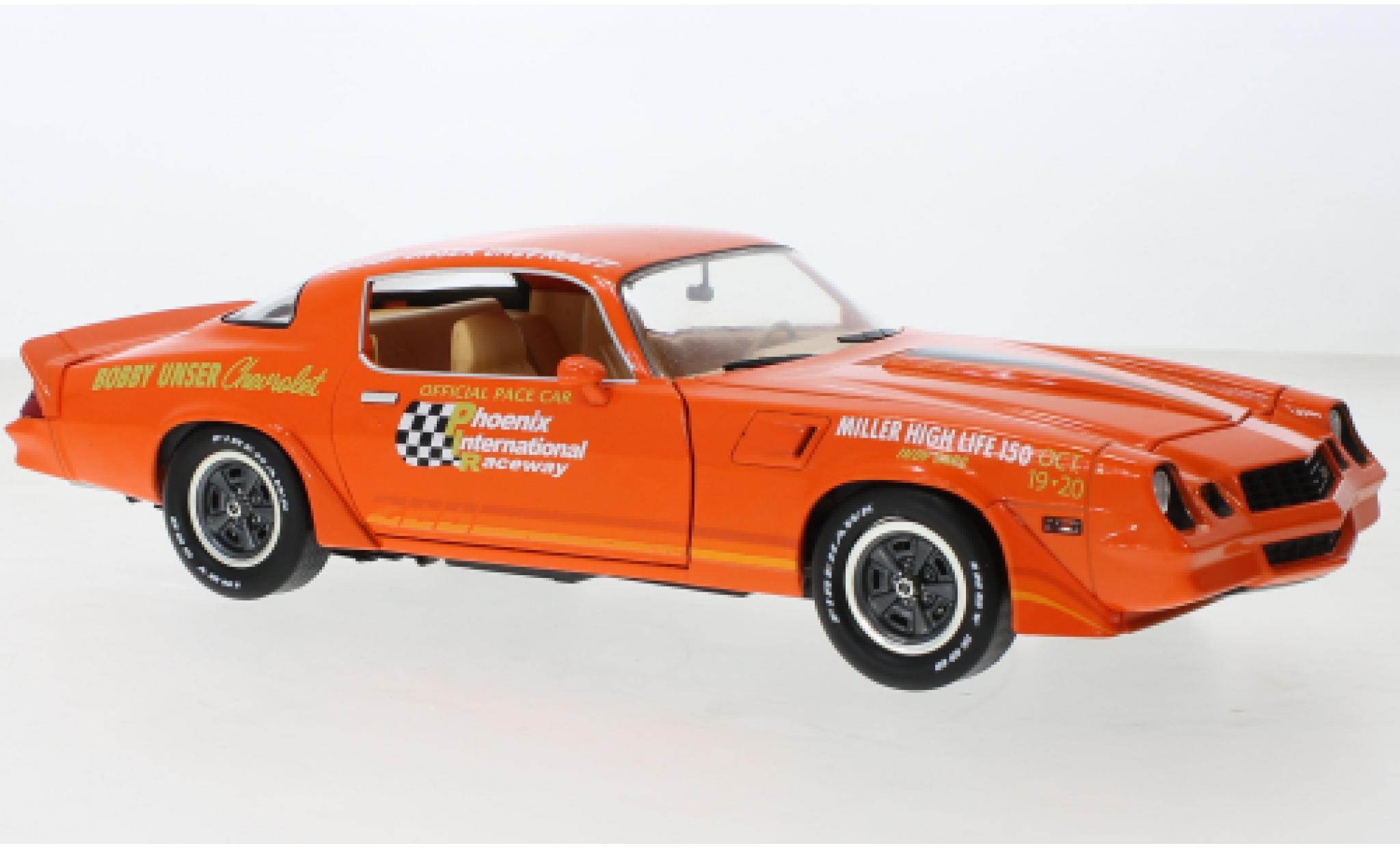 Chevrolet Camaro 1/18 Greenlight Z28 Phoenix International Raceway 1980 modelauto