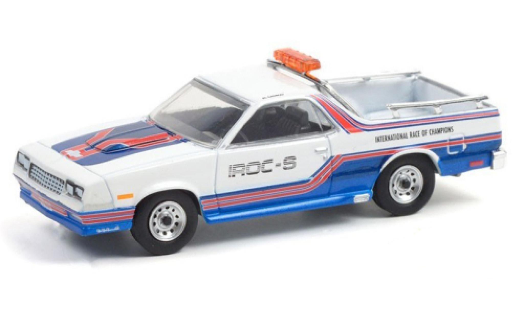 Chevrolet El Camino 1/64 Greenlight Offical Pace Car IROC-S 1985 modelauto