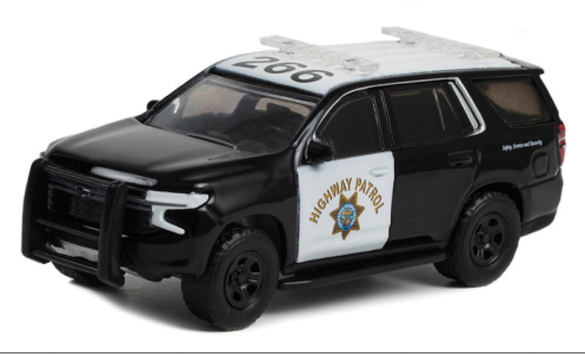 Chevrolet Tahoe 1/64 Greenlight Politie Pursuit Vehicle California Highway Patrol 2021 modelauto