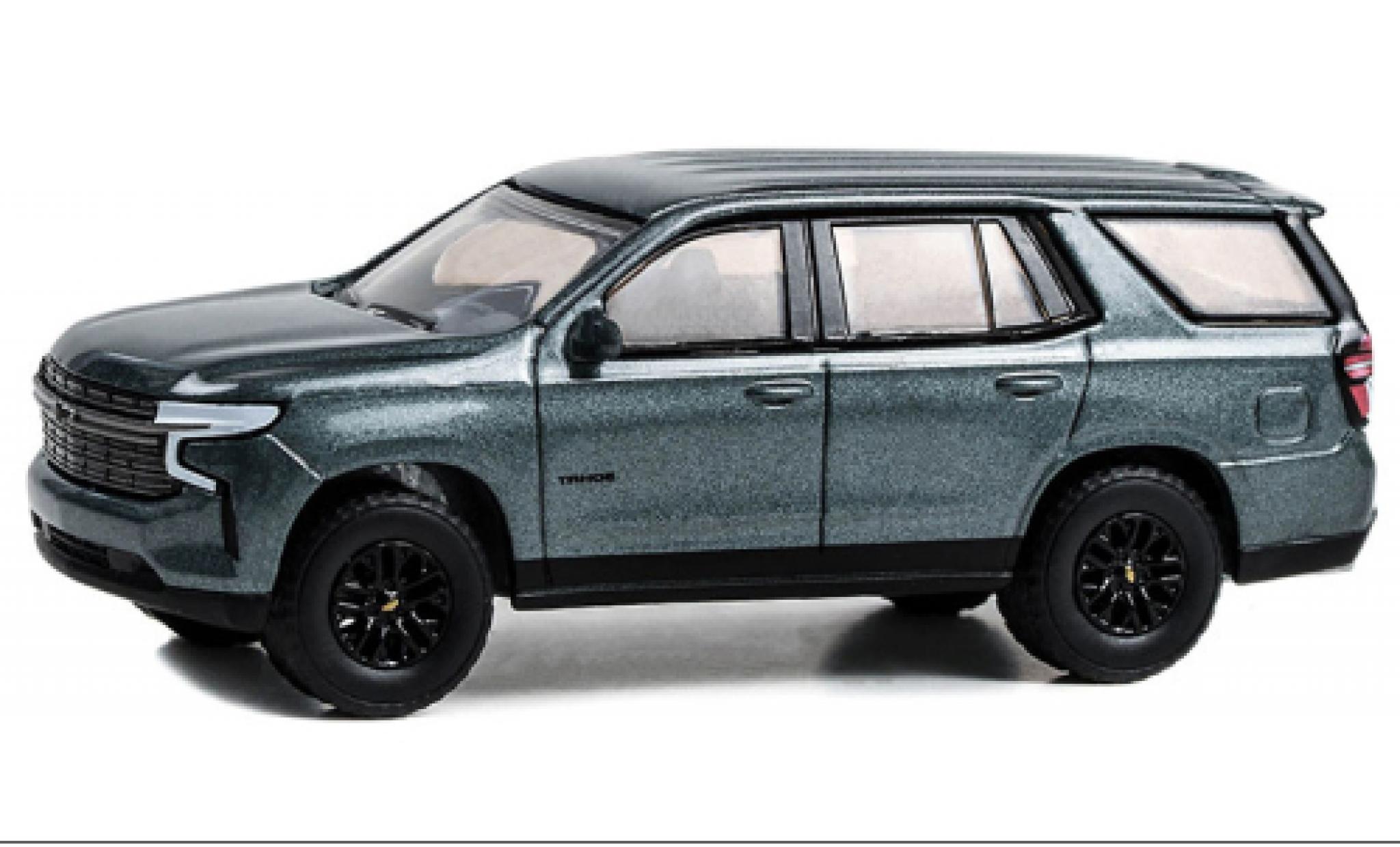 Chevrolet Tahoe 1/64 Greenlight RST grijs 2023 modelauto