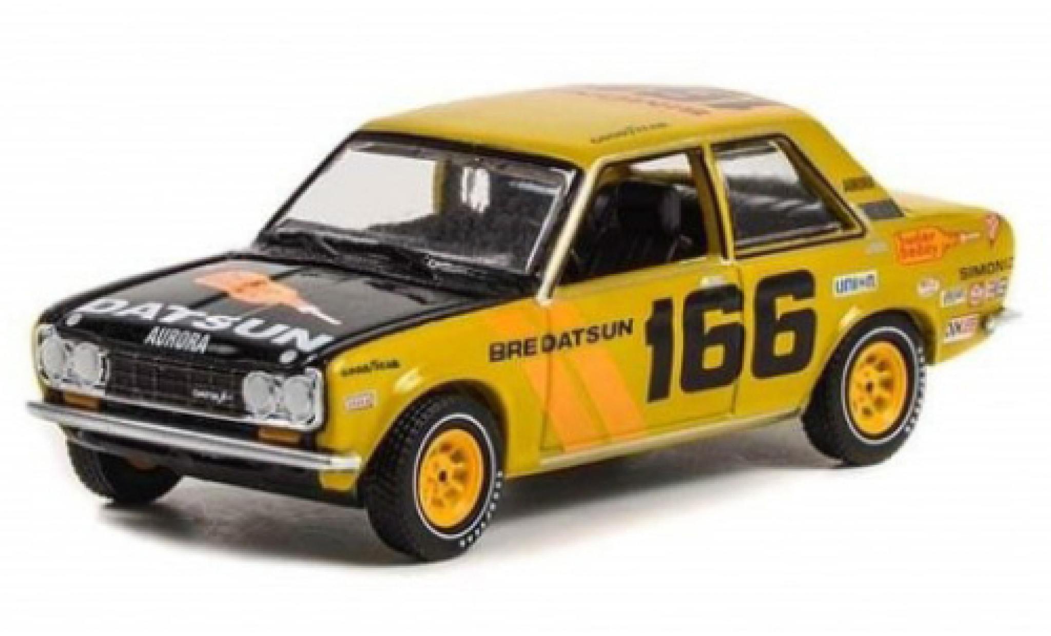 Datsun 510 1/64 Greenlight 1973 modelauto