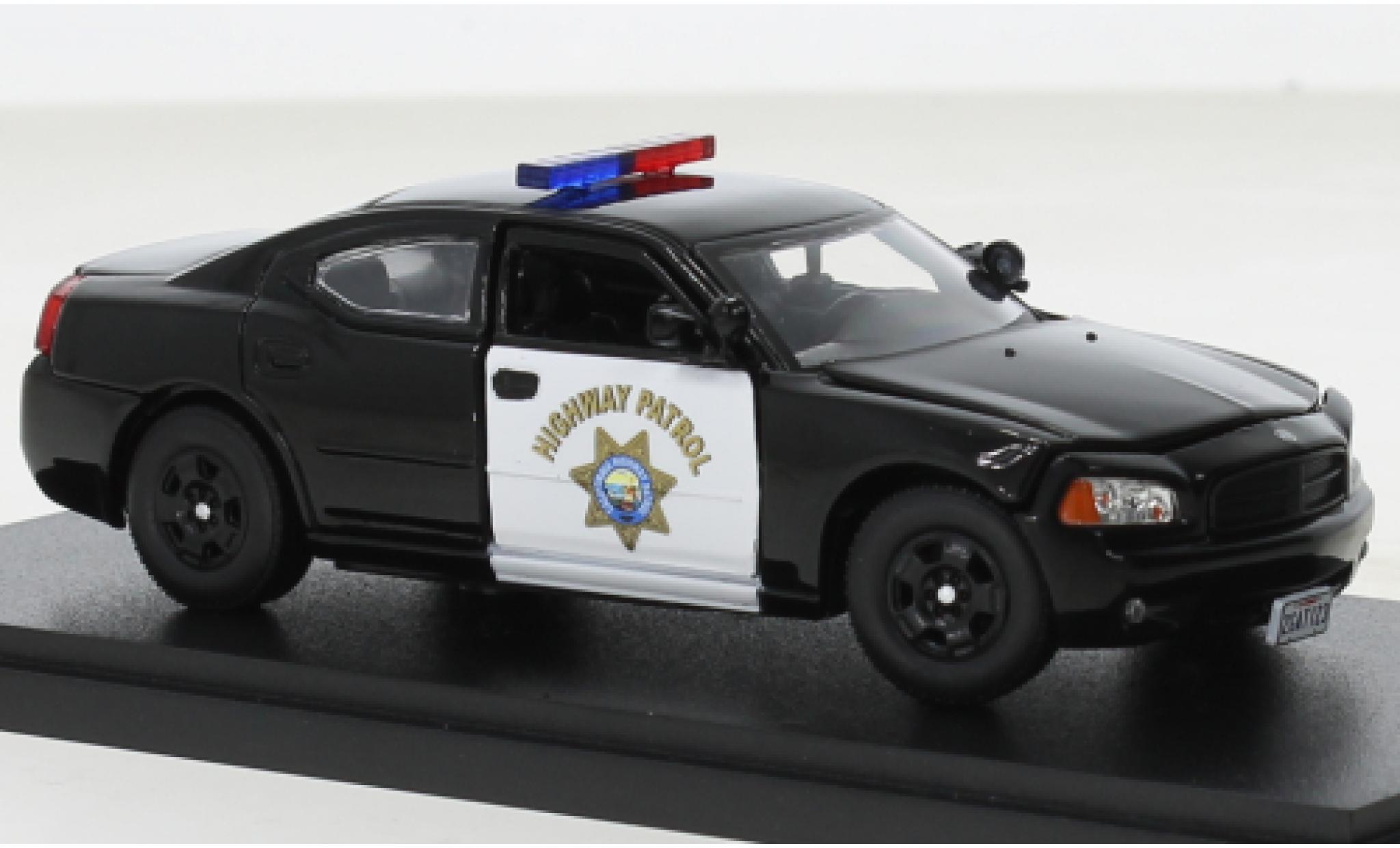 Dodge Charger 1/43 Greenlight Politie The Rookie 2006 modelauto