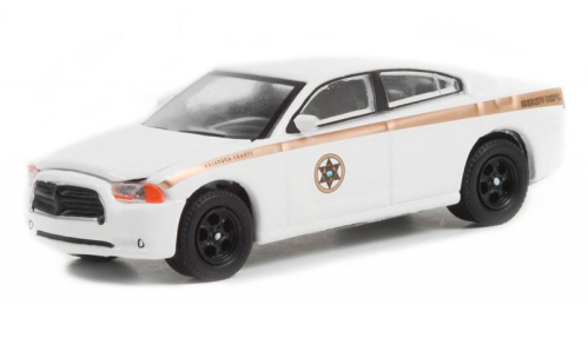 Dodge Charger 1/64 Greenlight Pursuit Absaroka County Sheriff 2011 modelauto