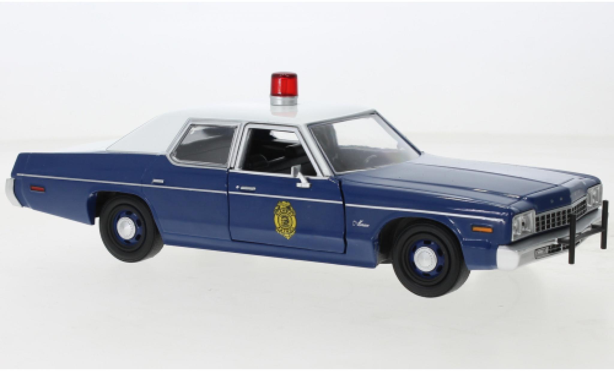 Dodge Monaco 1/24 Greenlight Kansas autoroute Patrol 1975 modelauto