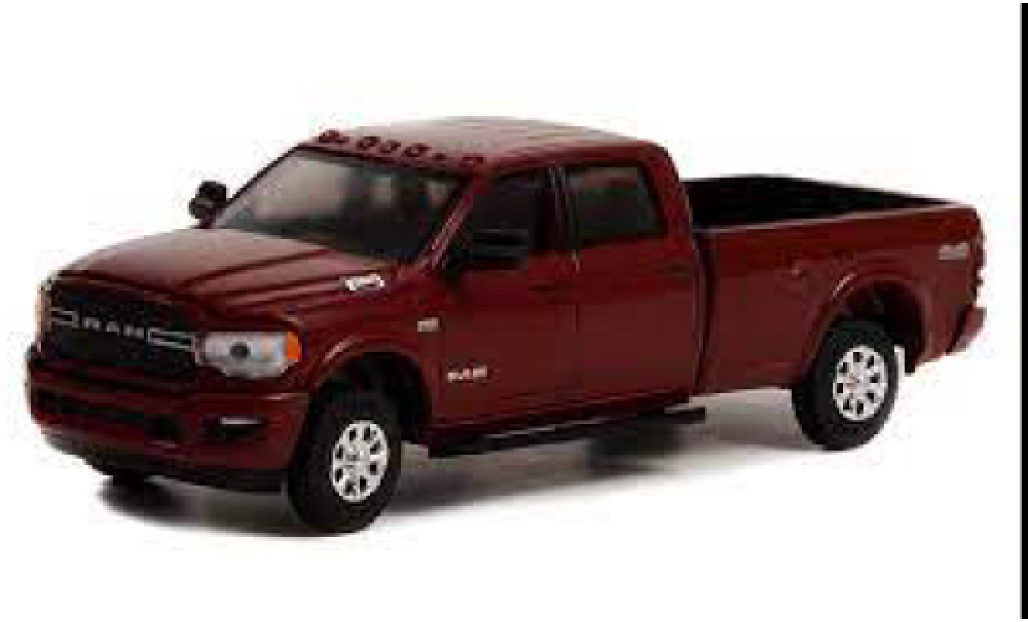 Dodge RAM 1/64 Greenlight 2500 rood 2021 modelauto