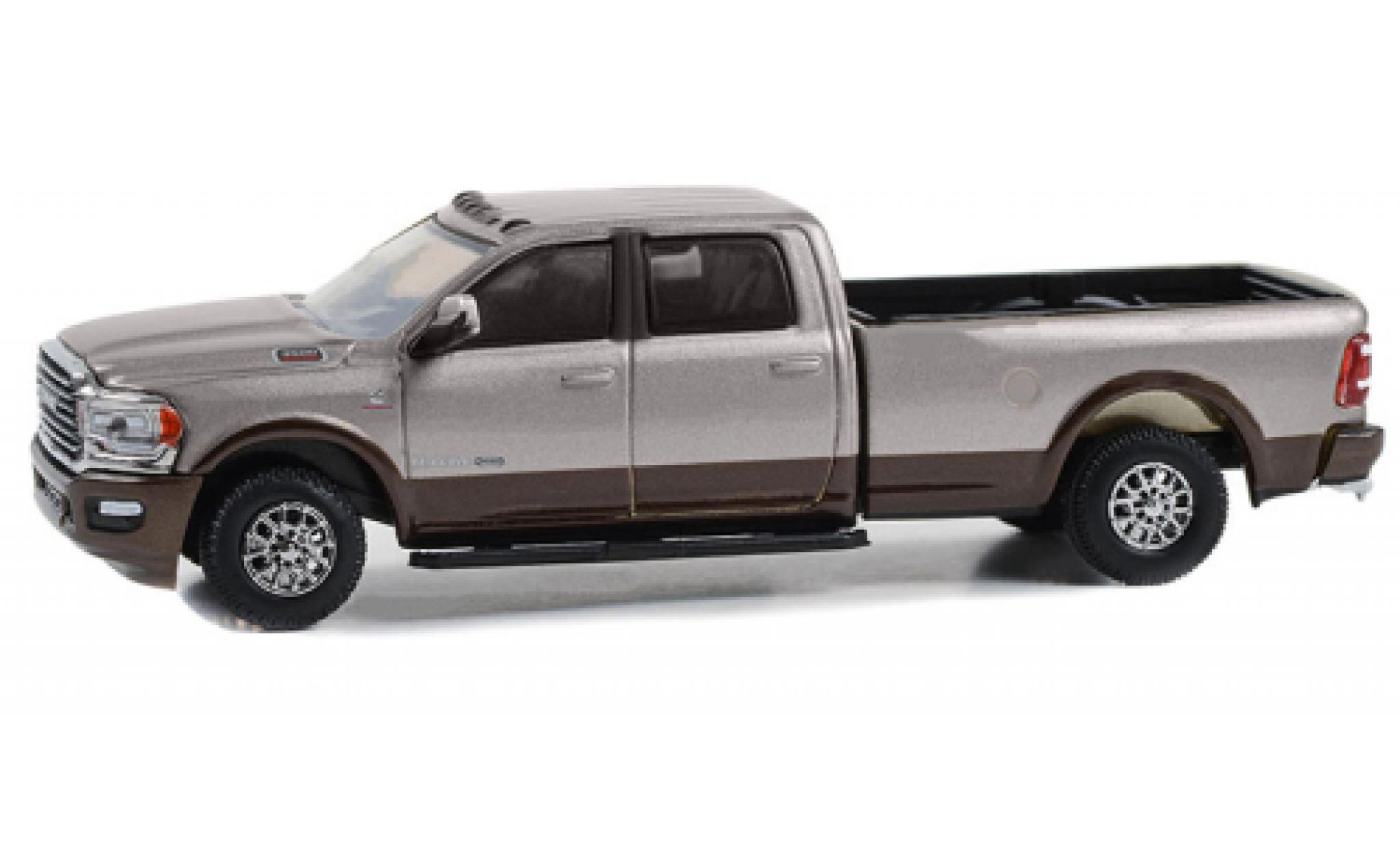 RAM 3 1/64 Greenlight Dodge 500 limited Longhorn d/brun 202 modelauto