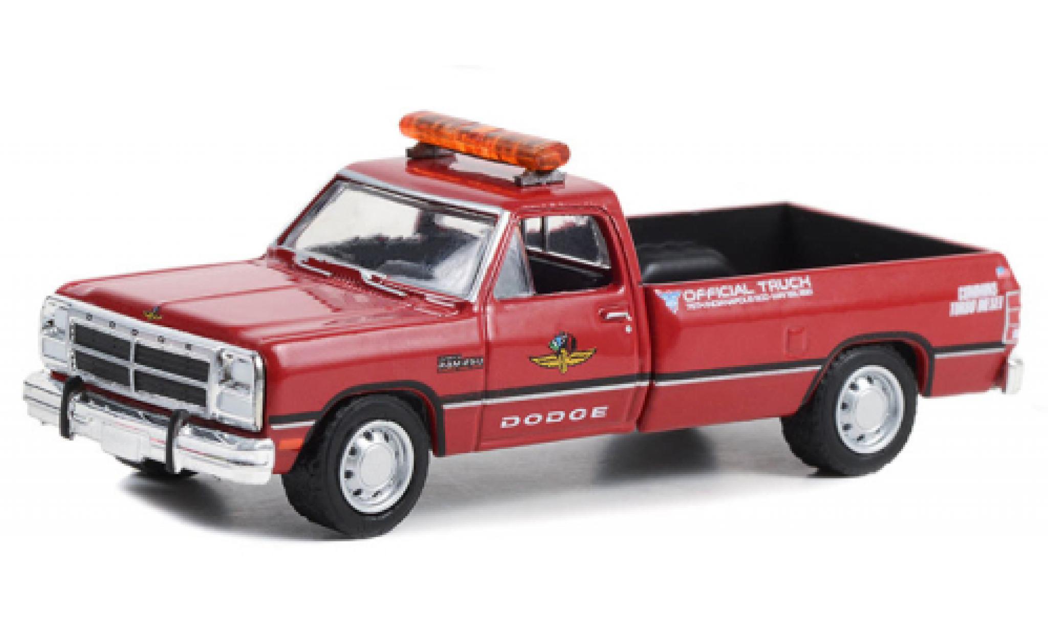 Dodge RAM 1/64 Greenlight D-250 Official Truck Indianapolis 500 1991 modelauto