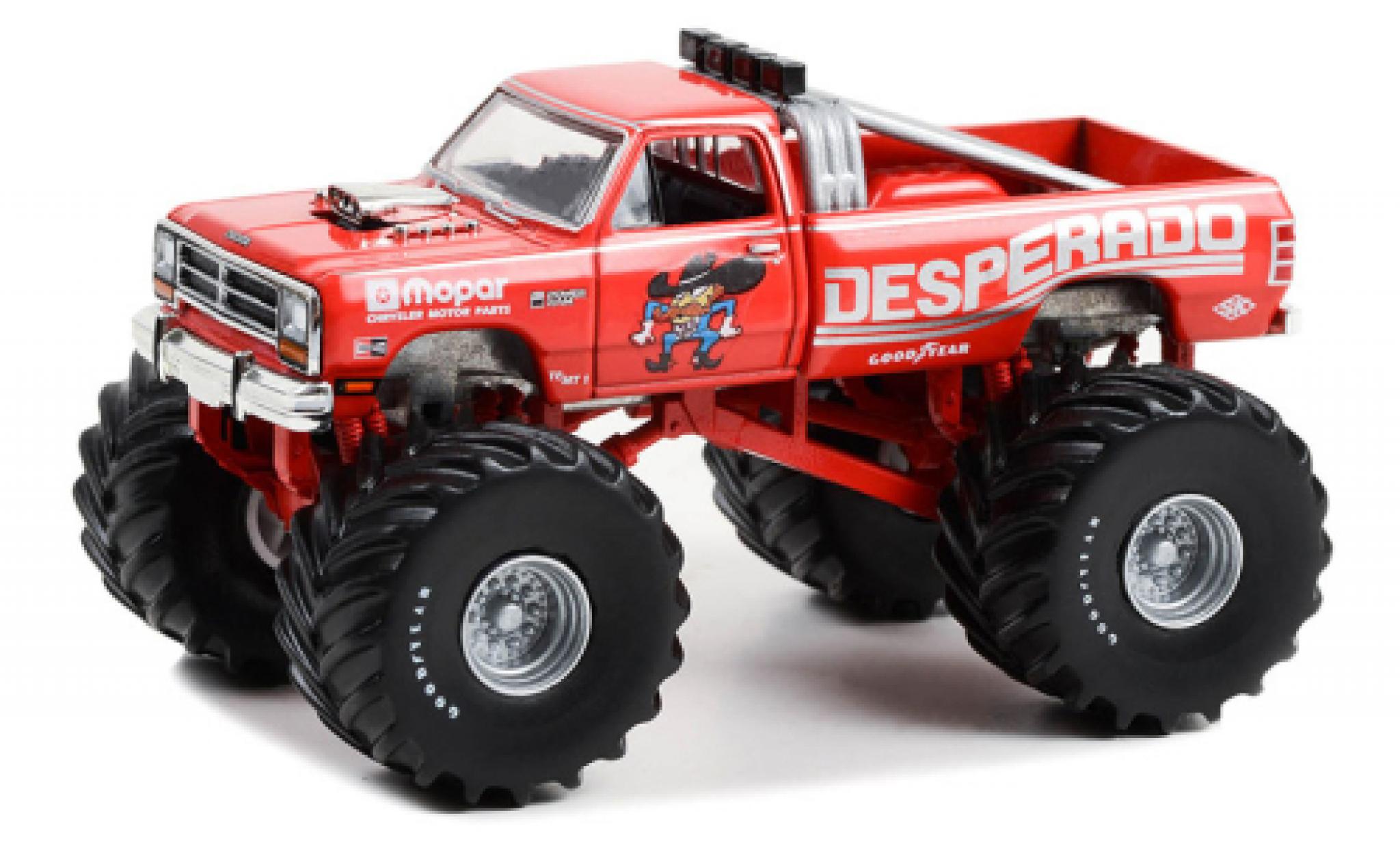 Dodge RAM 1/64 Greenlight W350 LE Desperado 1988 modelauto