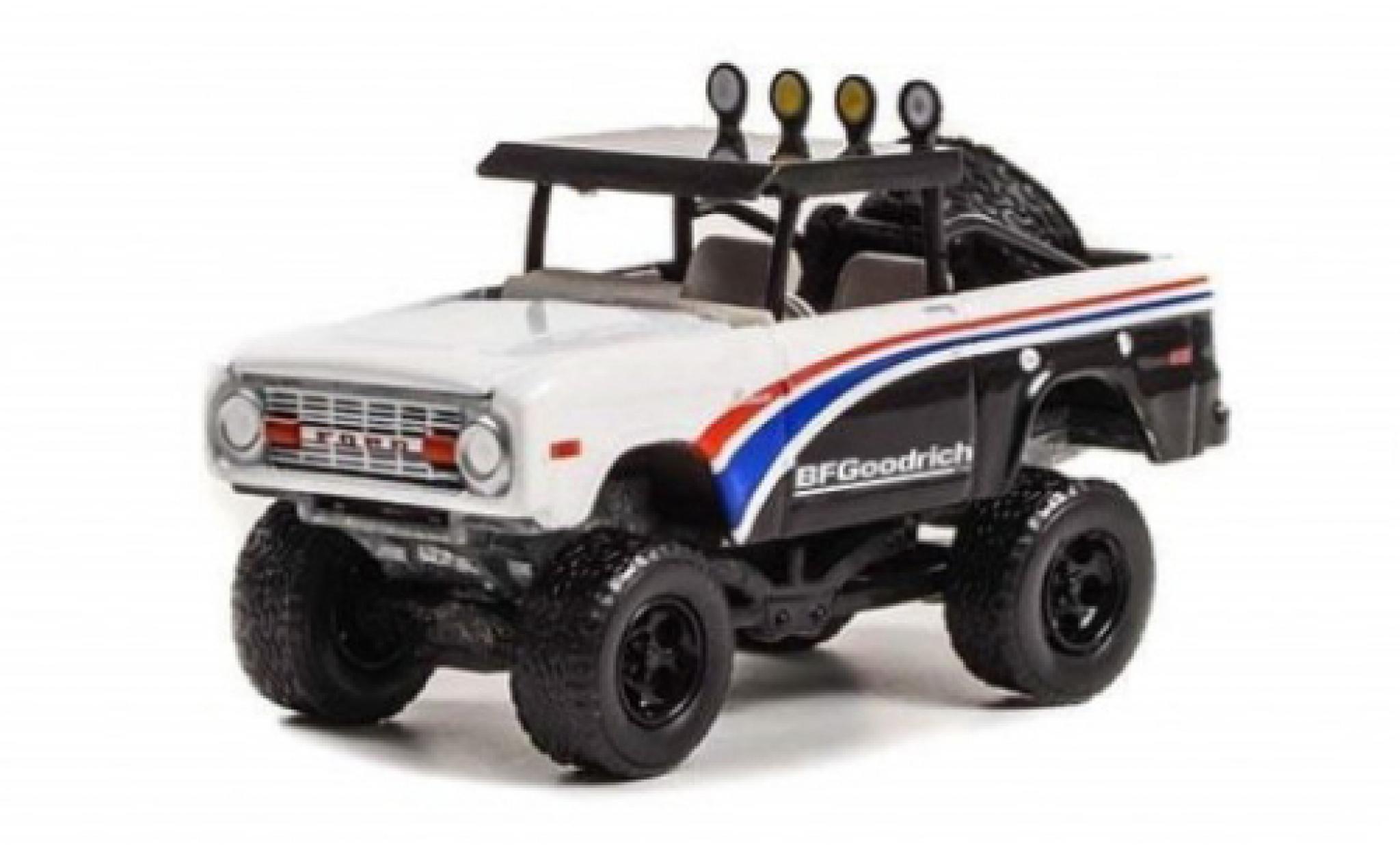 Ford Bronco 1/64 Greenlight Baja BF Goodrich 1969 modelauto