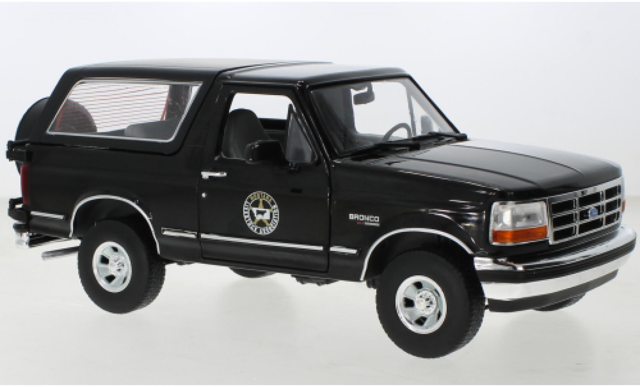 Ford Bronco 1/18 Greenlight Montana Livestock Association - Yellowstone 1992 modelauto