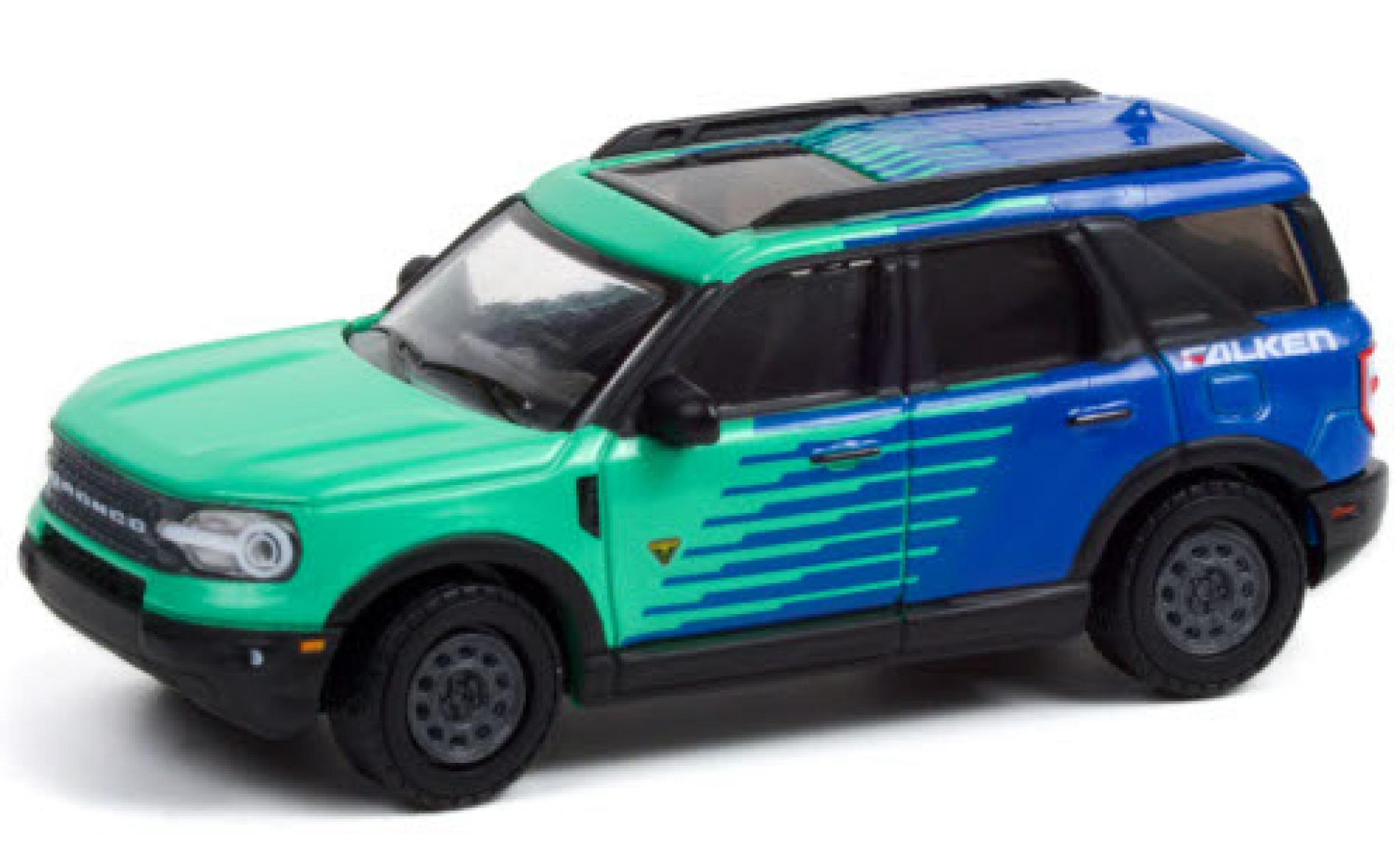 Ford Bronco 1/64 Greenlight Sport Falken Tires 2021 modelauto
