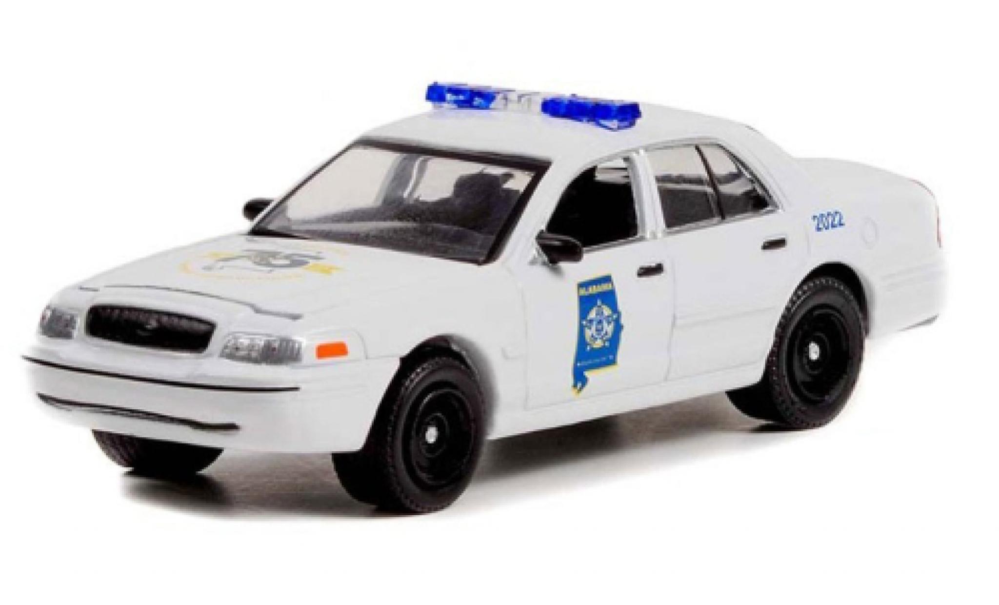Ford Crown 1/64 Greenlight Victoria Politie Interceptor Alabama State Fraternal Order Of Politie 2008 modelauto