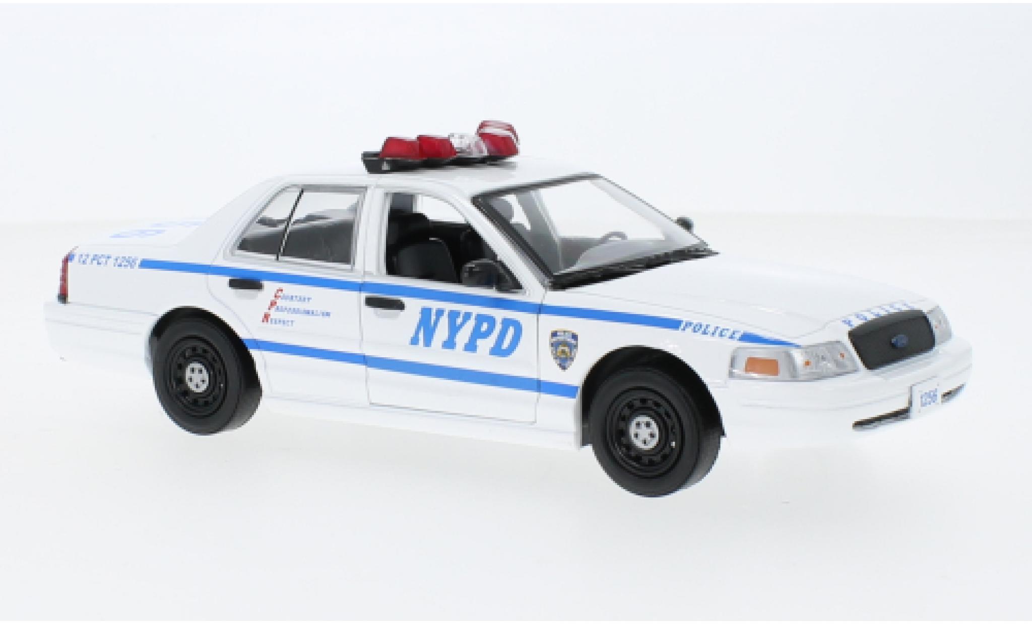 Ford Crown 1/43 Greenlight Victoria Politie Interceptor Quantico 2003 modelauto