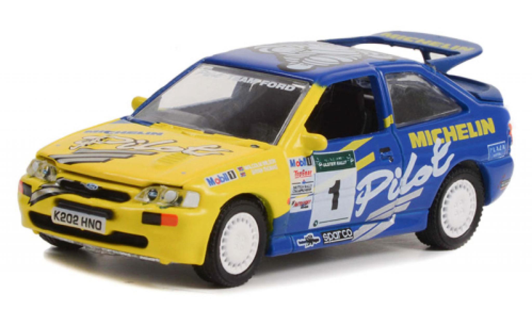 Ford Escort 1/64 Greenlight RS Cosworth Michelin 1994 modelauto