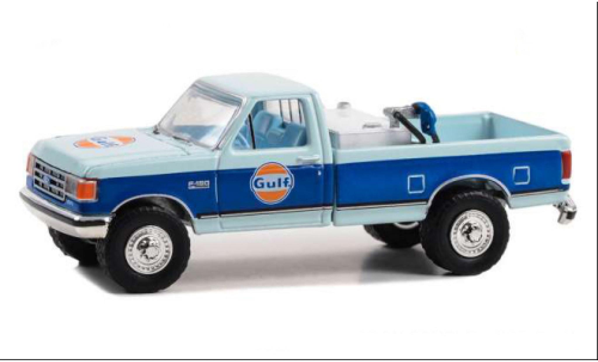 Ford F-1 1/64 Greenlight 50 Gulf 1990 modelauto