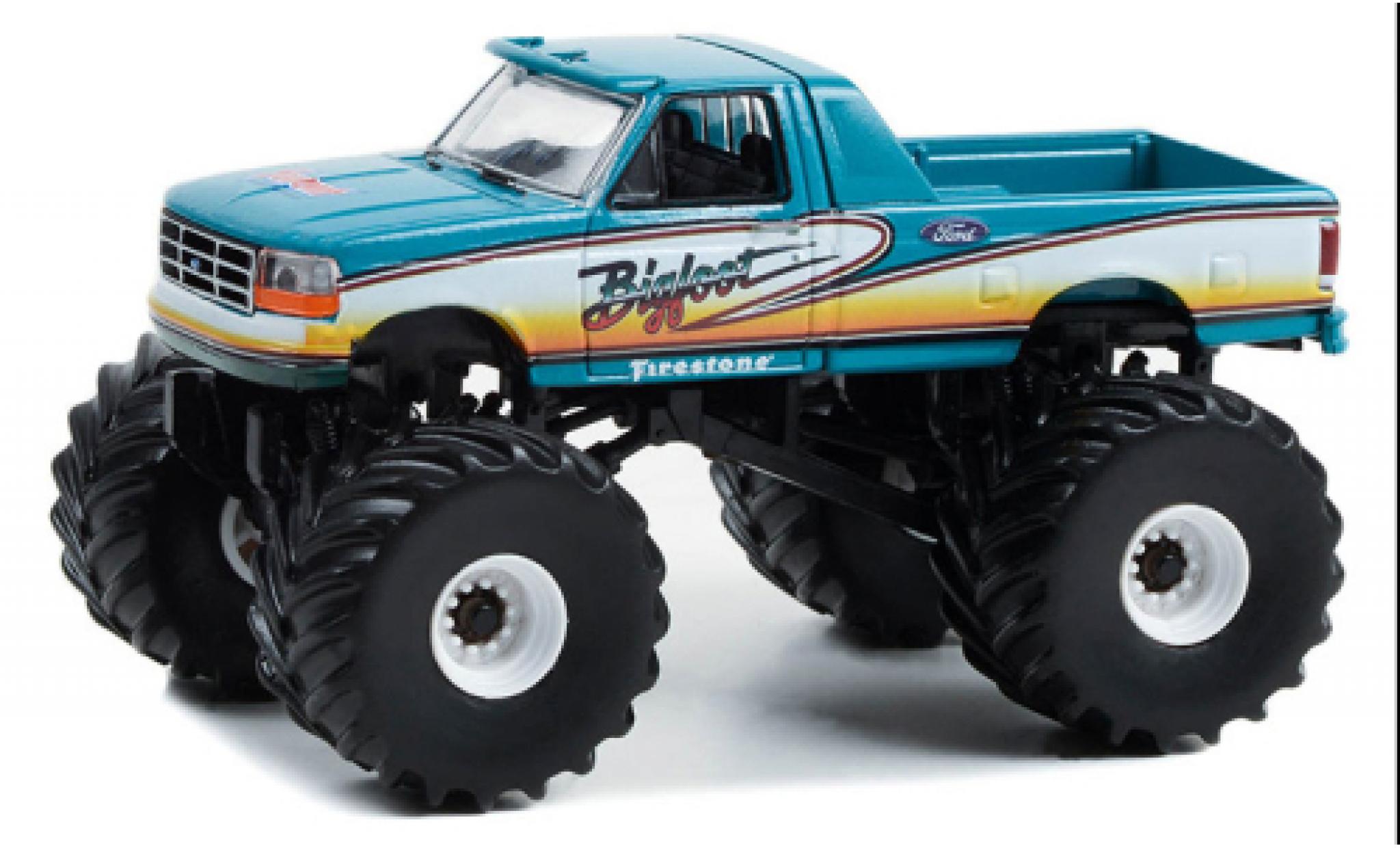 Ford F-250 1/64 Greenlight Bigfoot #11 1993 modelauto