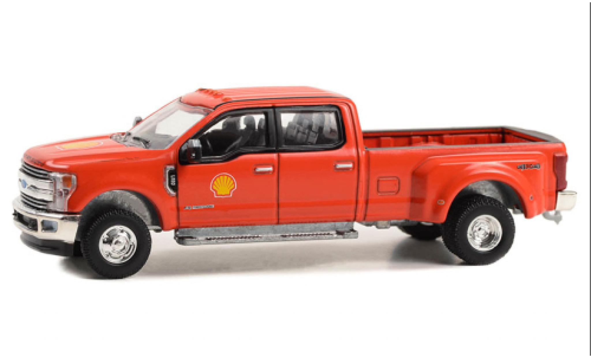 Ford F-350 1/64 Greenlight Lariat Dually S huile 2019 modelauto
