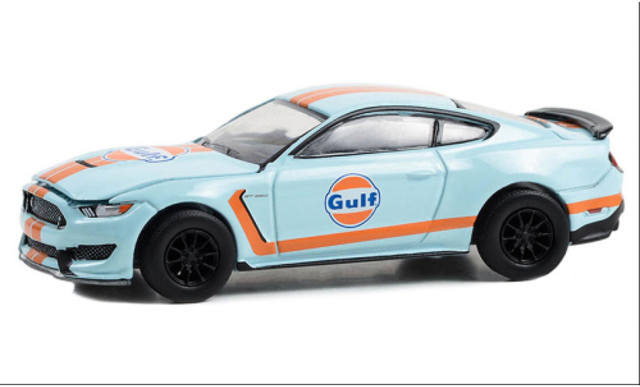 Shelby GT 350 1/64 Greenlight Ford Mustang Gulf 2020 modelauto