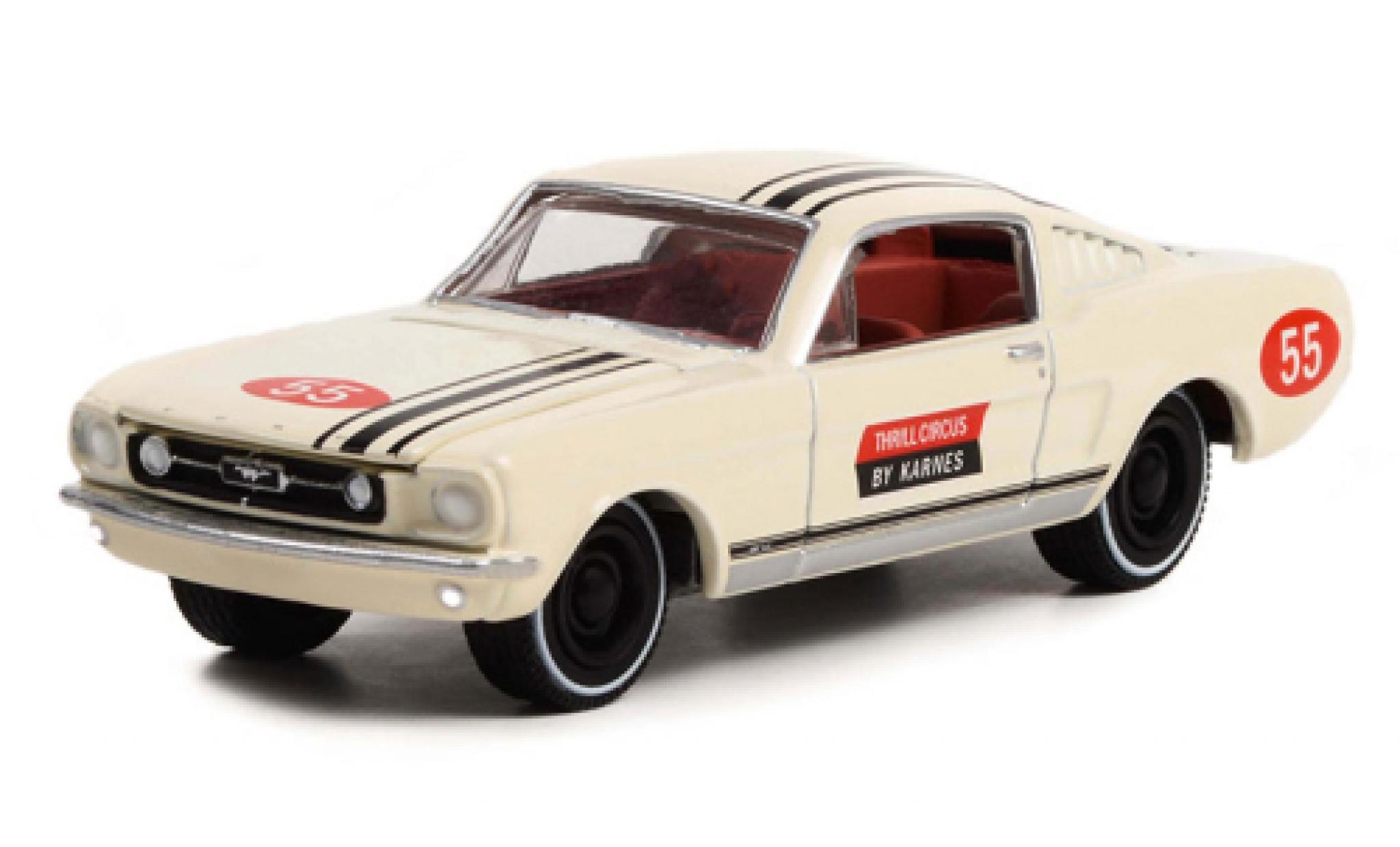 Ford Mustang 1/64 Greenlight Thrill Circque by Karnes 1967 modelauto