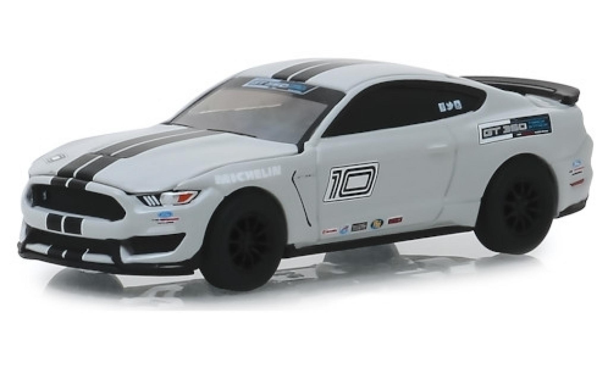 Shelby GT 1/64 Greenlight Ford 350 grijs clair/zwart Ford Performance Racing School 2016 modelauto