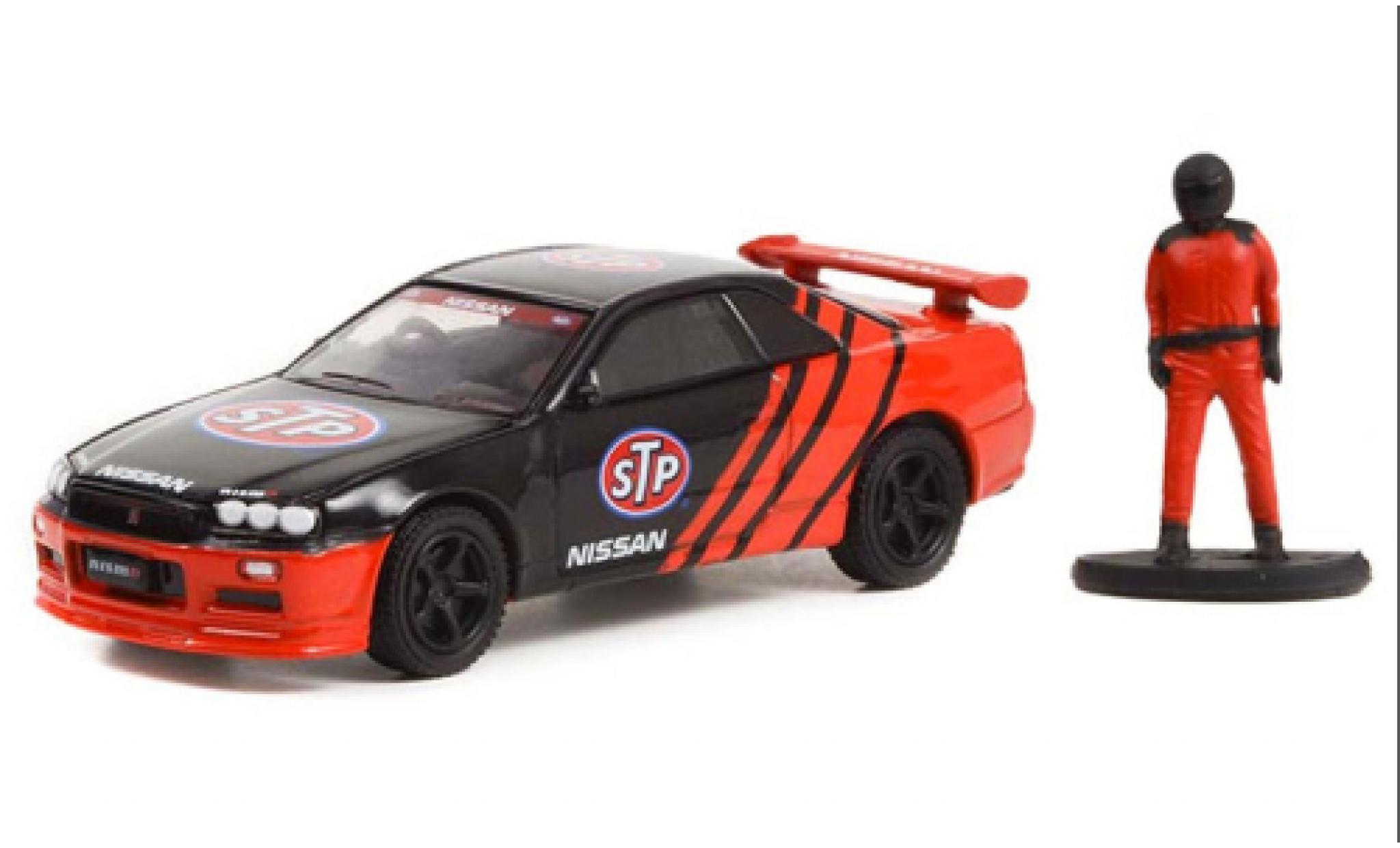 Nissan Skyline 1/64 Greenlight (R34) STP 1999 modelauto