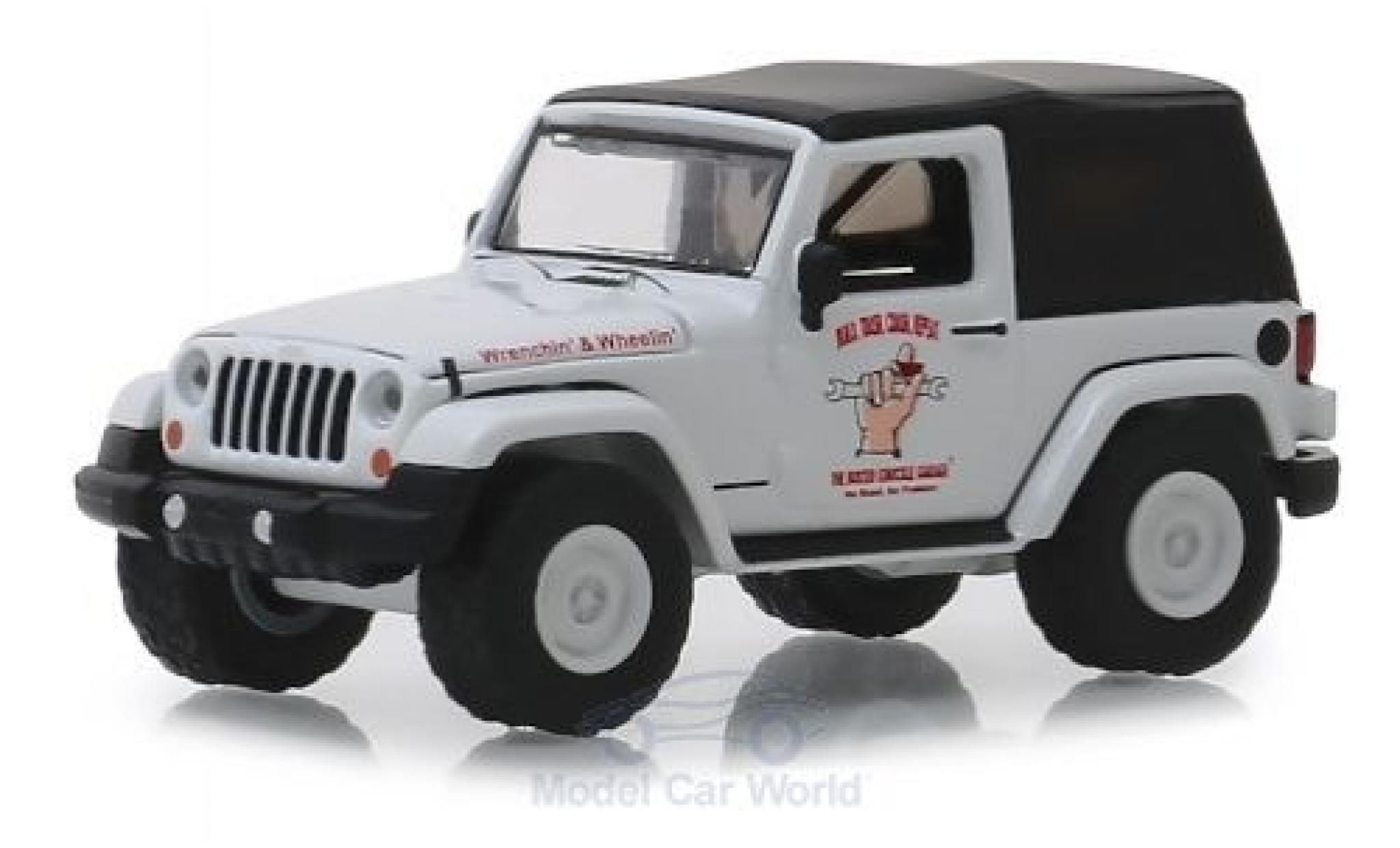 Jeep Wrangler 1/64 Greenlight Busted Knuckle 2012 modelauto